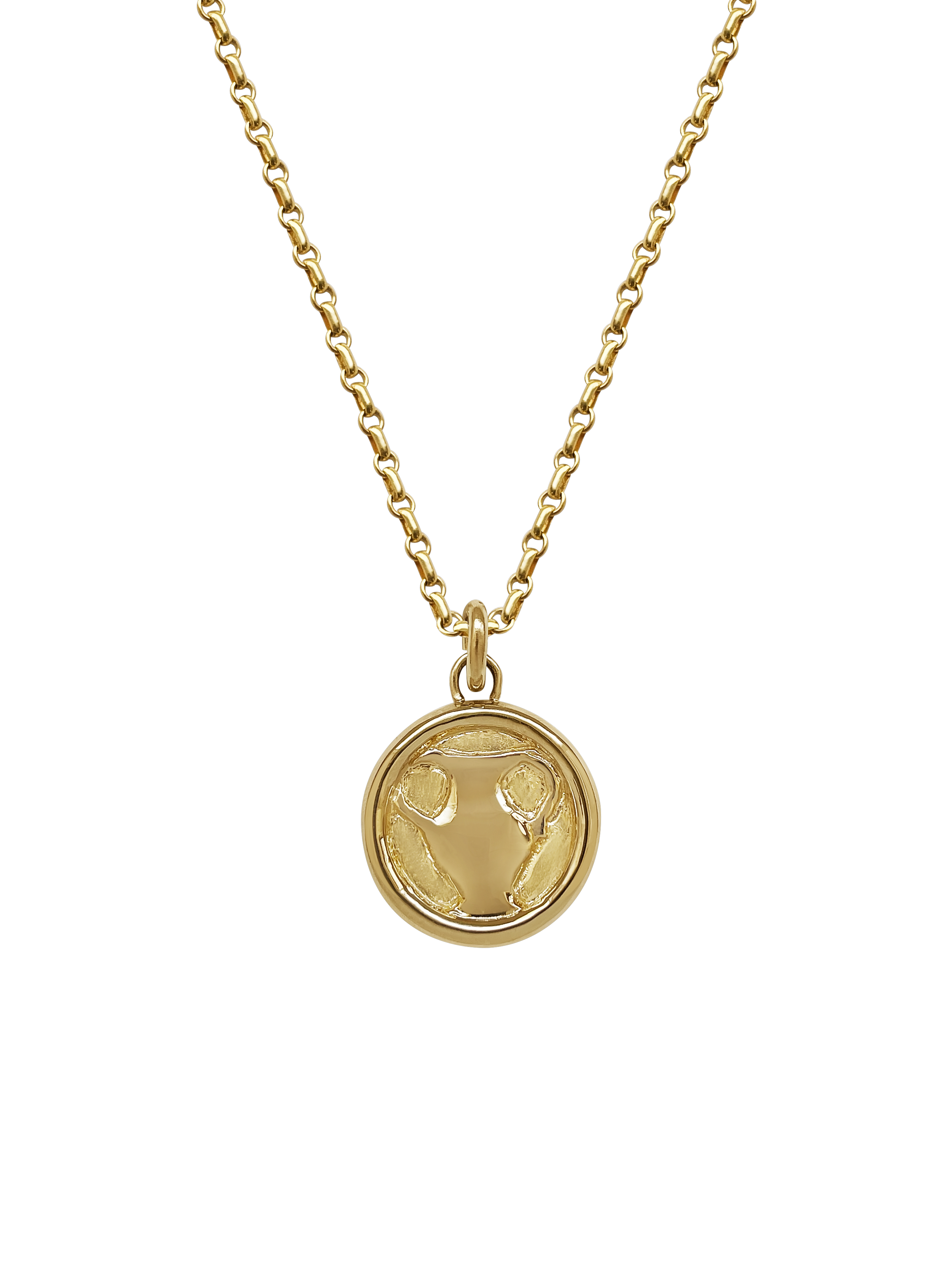 AMS x LL gold Heaven Sip Pendant