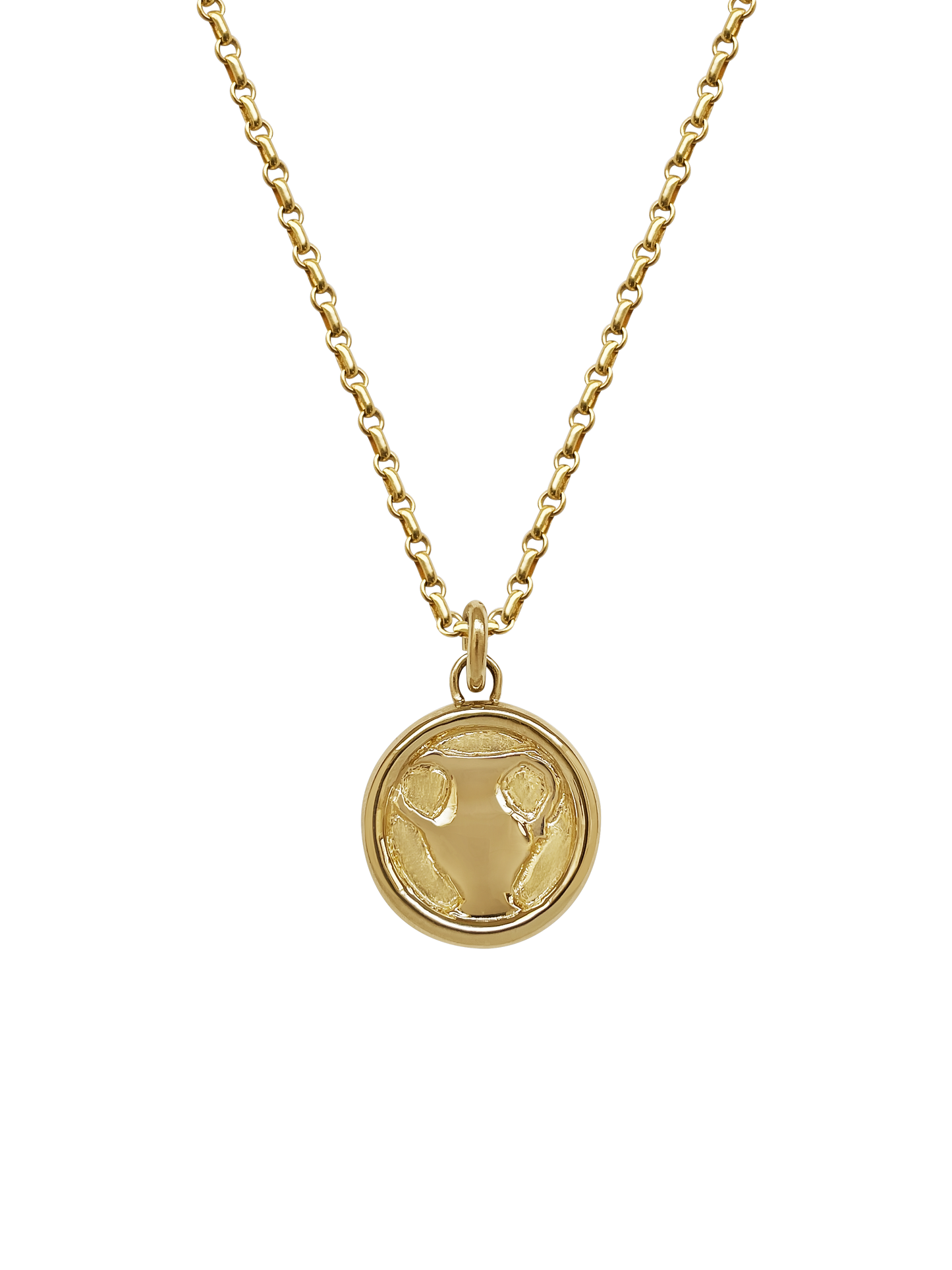 AMS x LL gold Heaven Sip Pendant