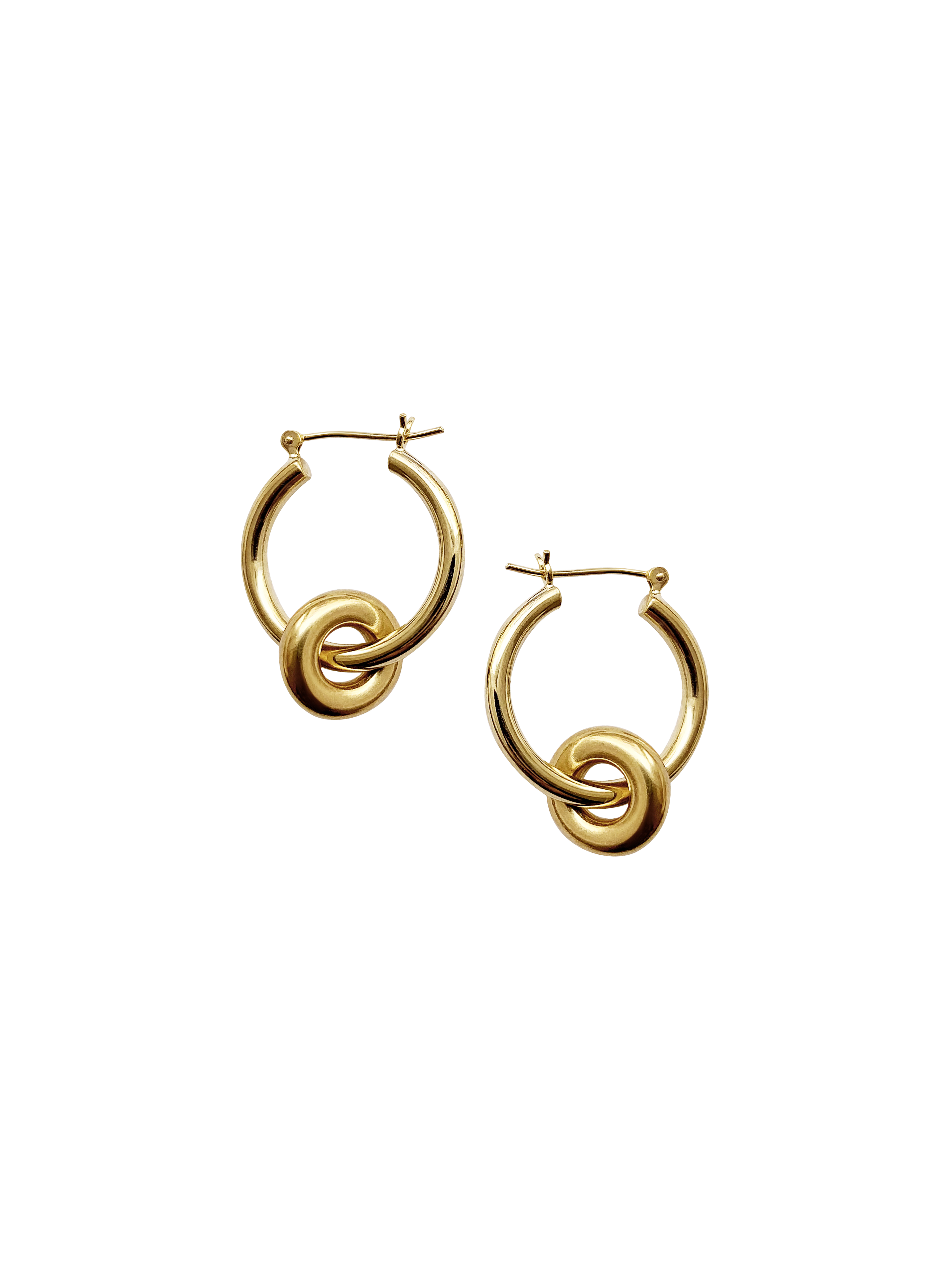 Laura Lombardi gold Isola Earrings