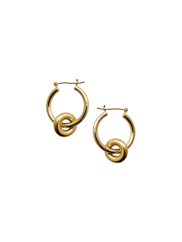 Laura Lombardi gold Isola Earrings