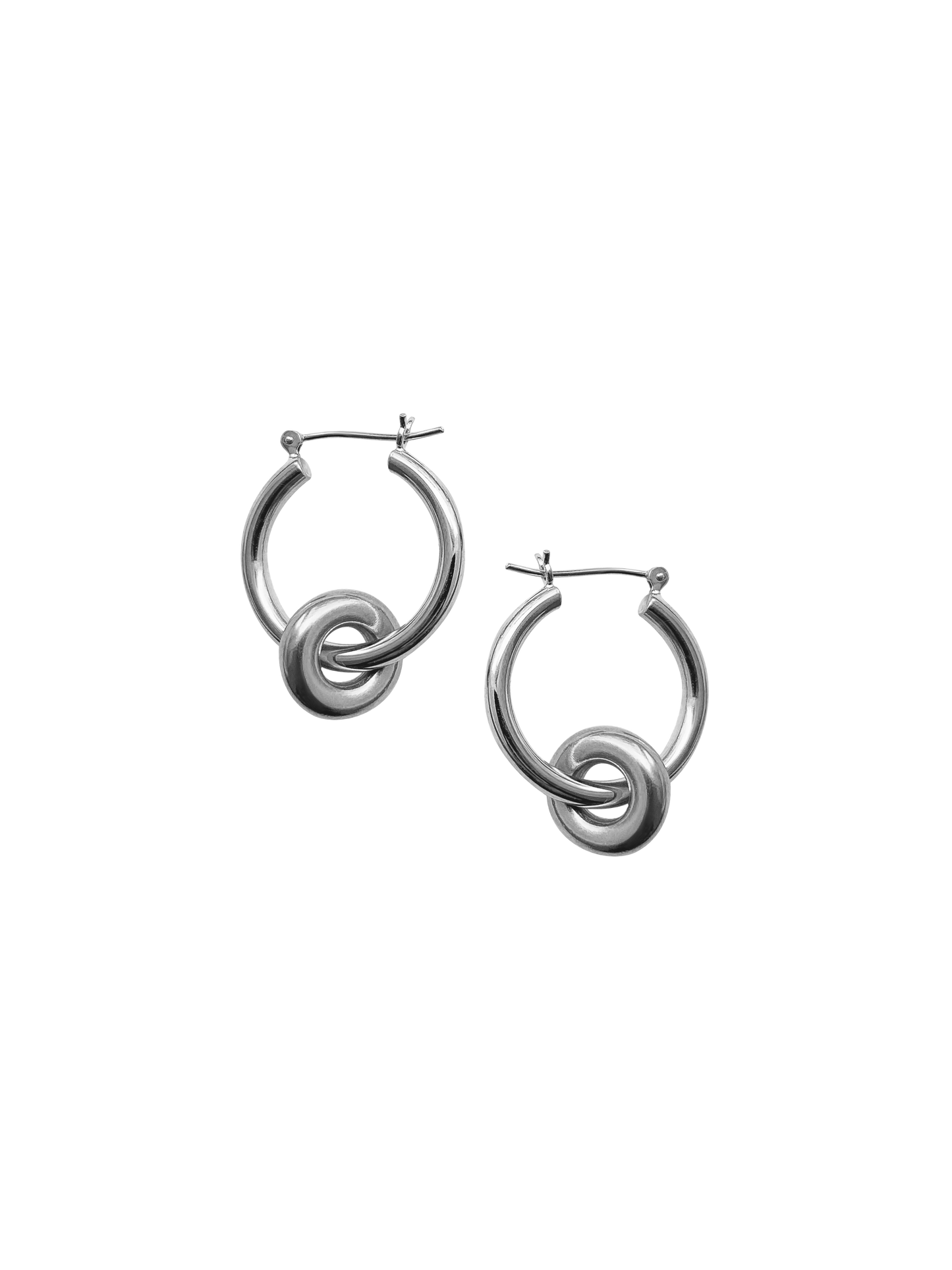 Laura Lombardi Silver Isola Earrings