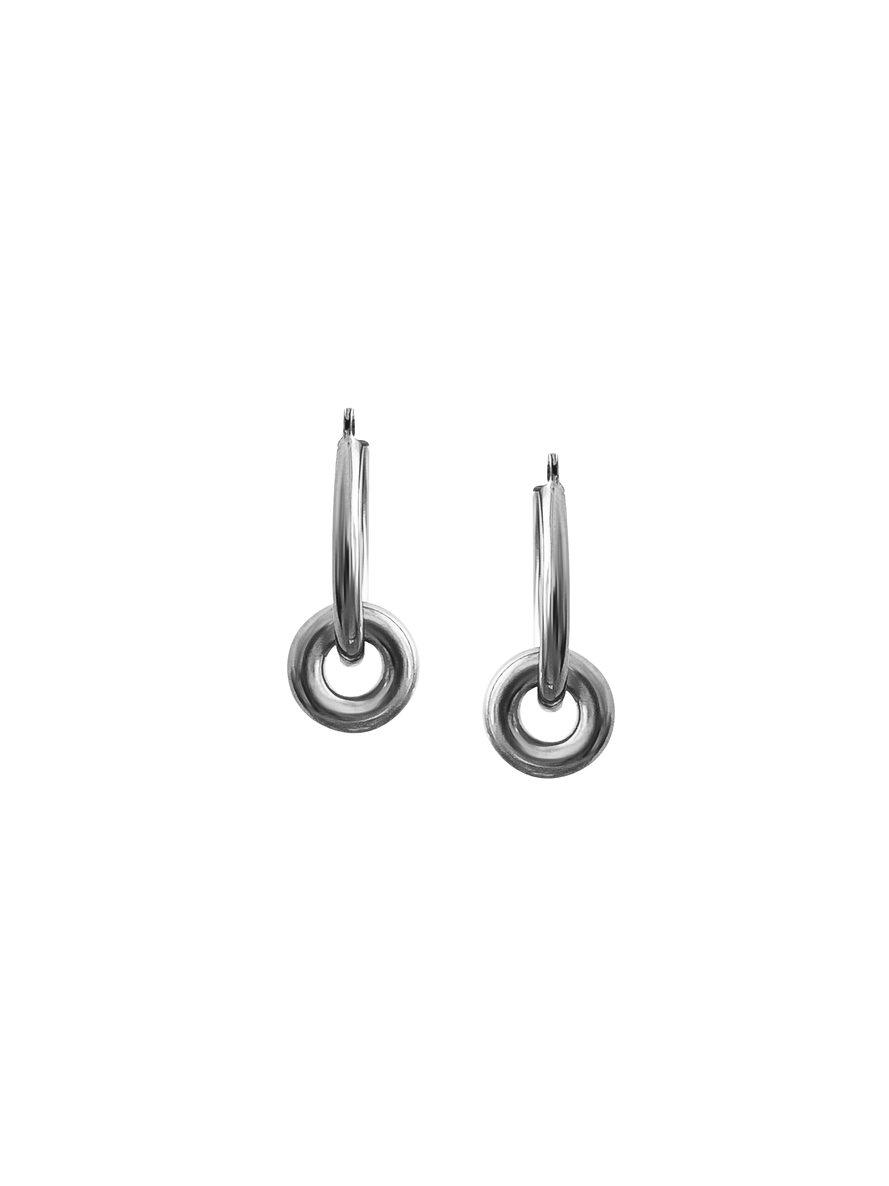 Laura Lombardi Silver Isola Earrings