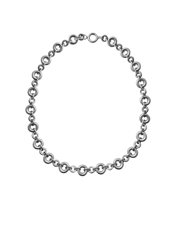 Laura Lombardi Silver Isola Necklace