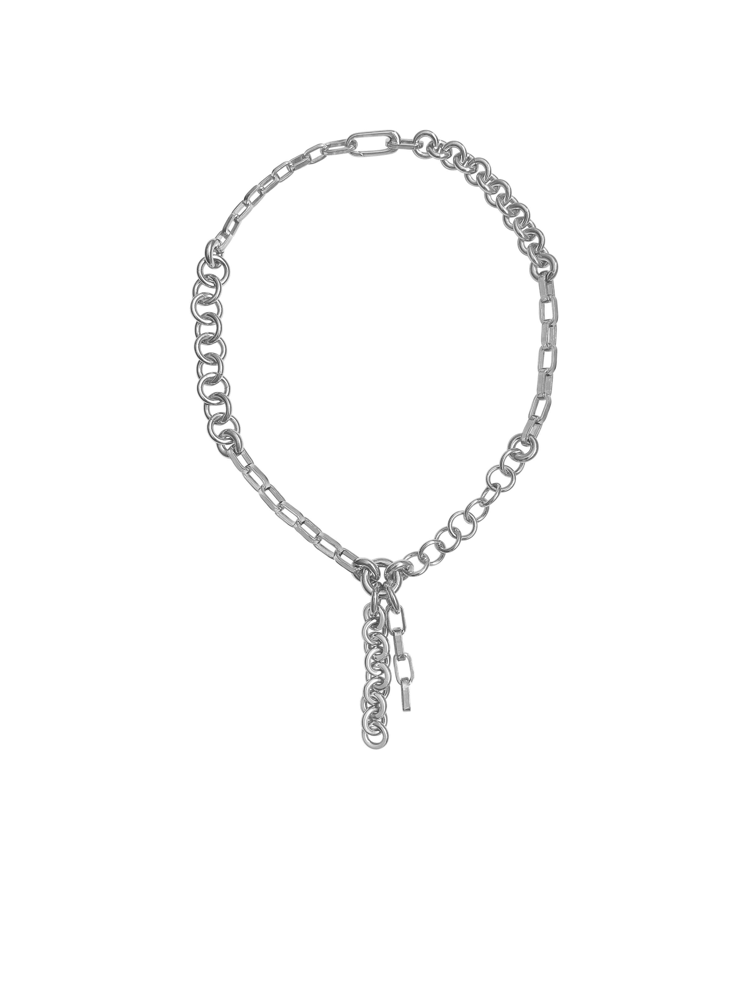 Laura Lombardi Silver Lega Necklace