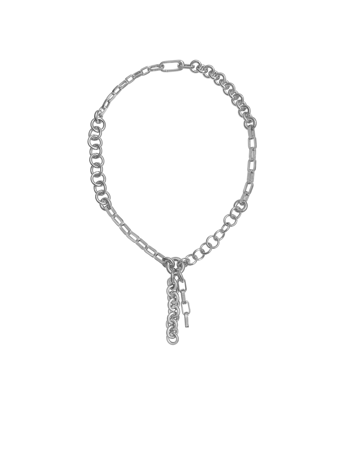 Laura Lombardi Silver Lega Necklace