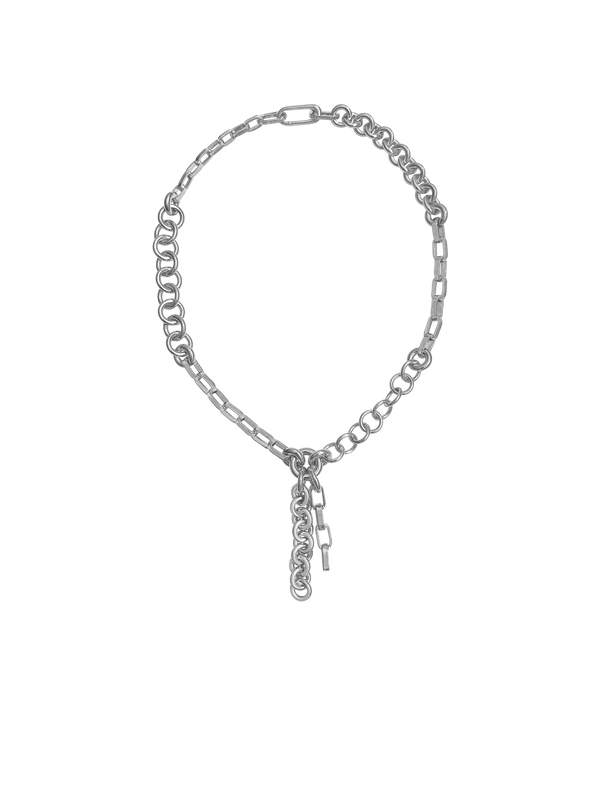 Laura Lombardi Silver Lega Necklace