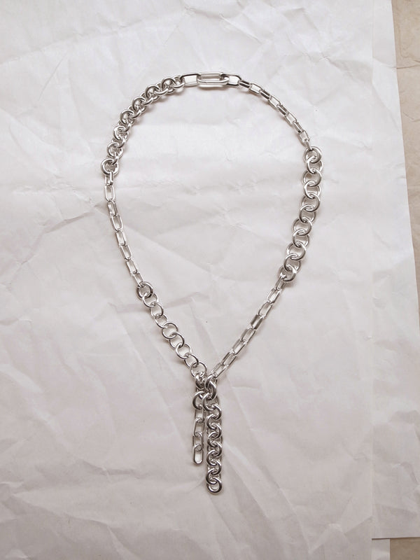 Laura Lombardi Silver Lega Necklace