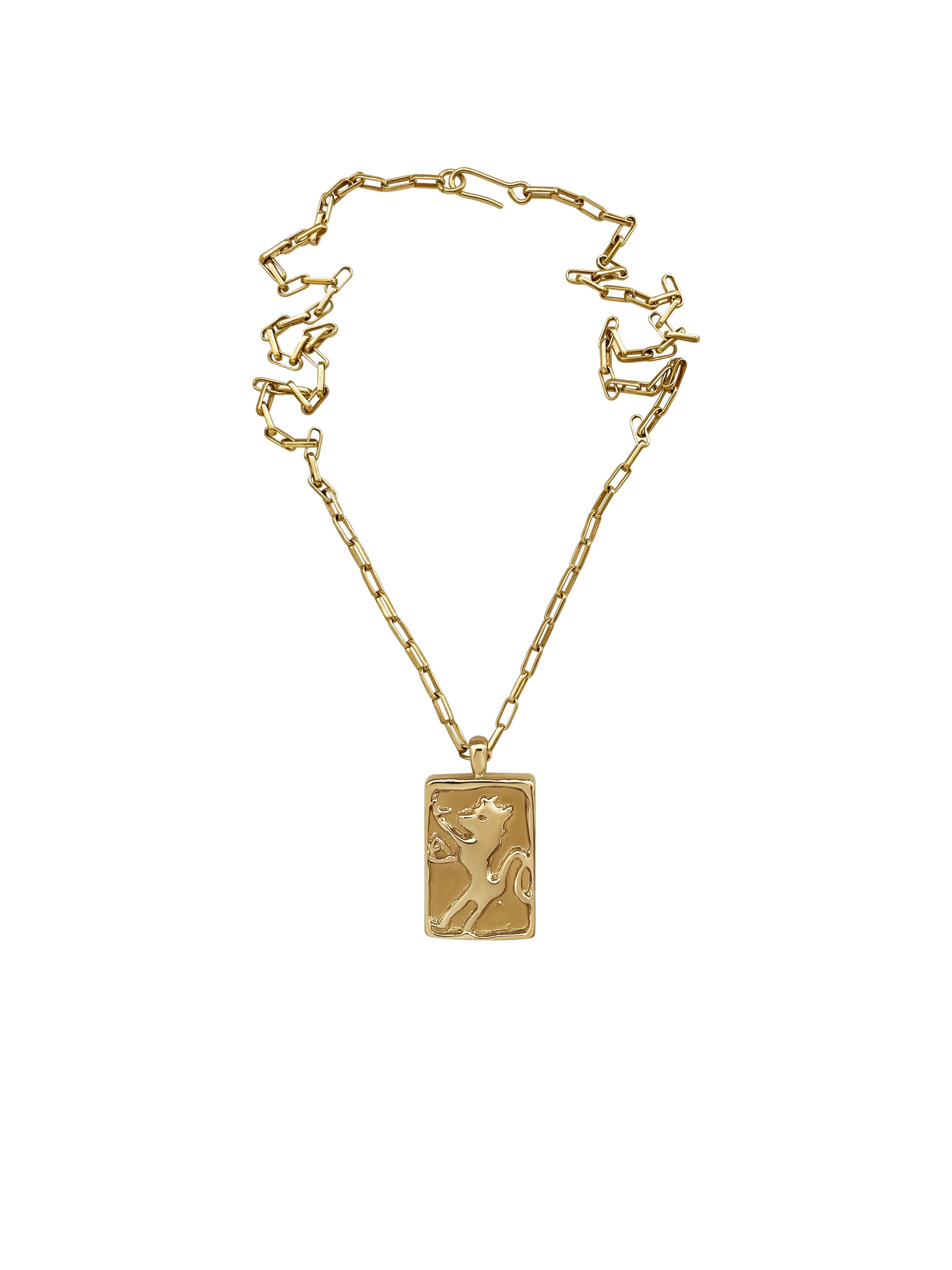 AMS x Laura Lombardi gold Leonne Pendant