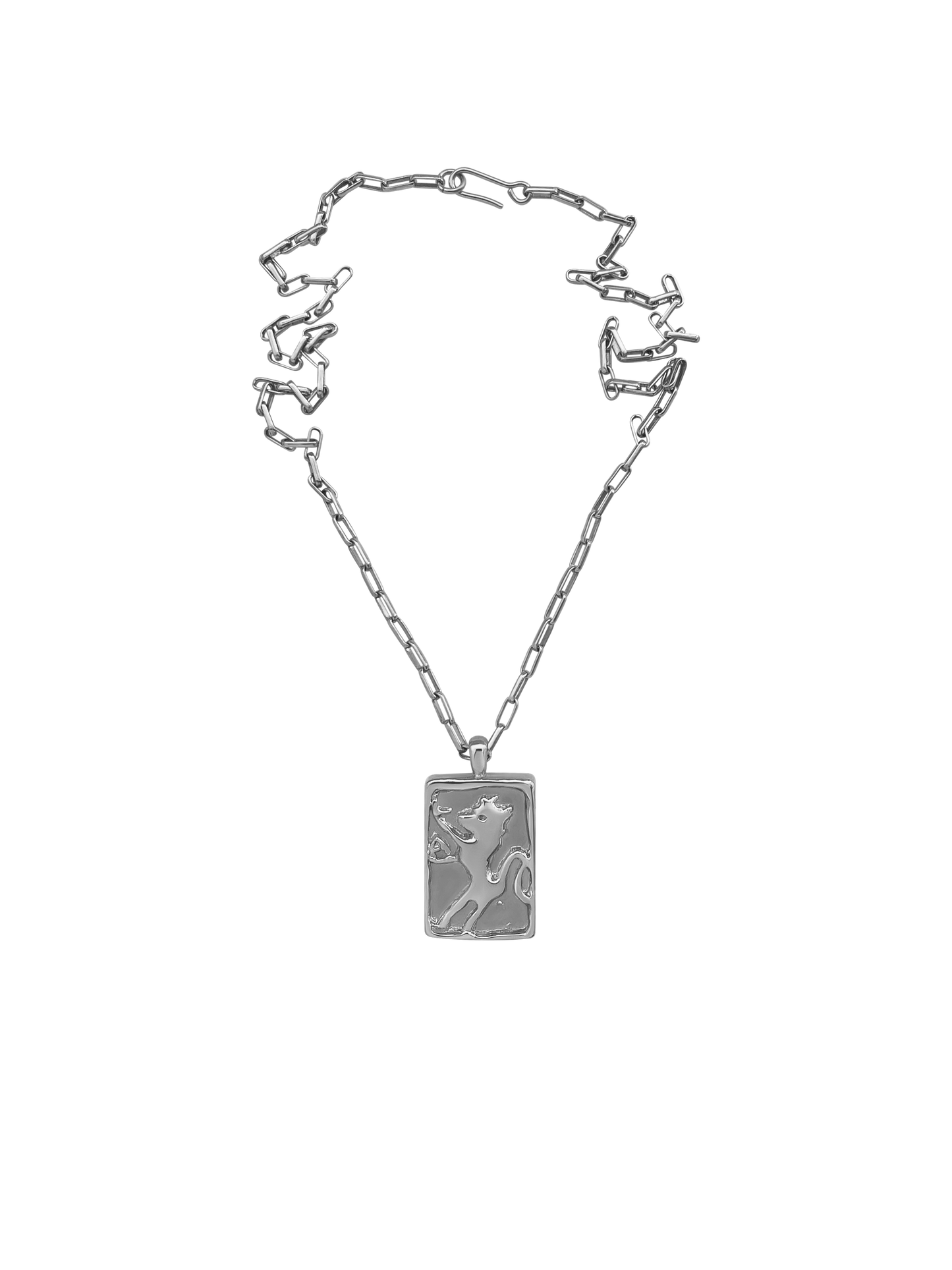 Laura Lombardi Silver Leonne Pendant