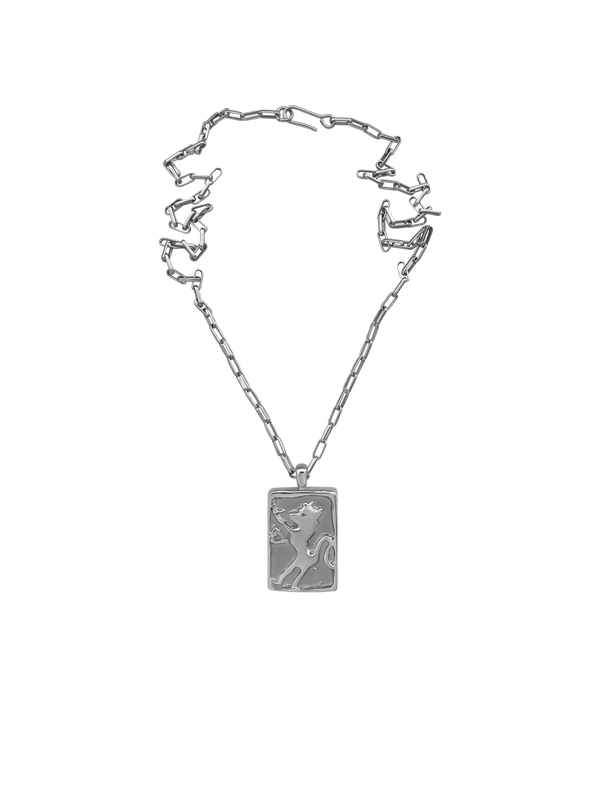 Laura Lombardi Silver Leonne Pendant