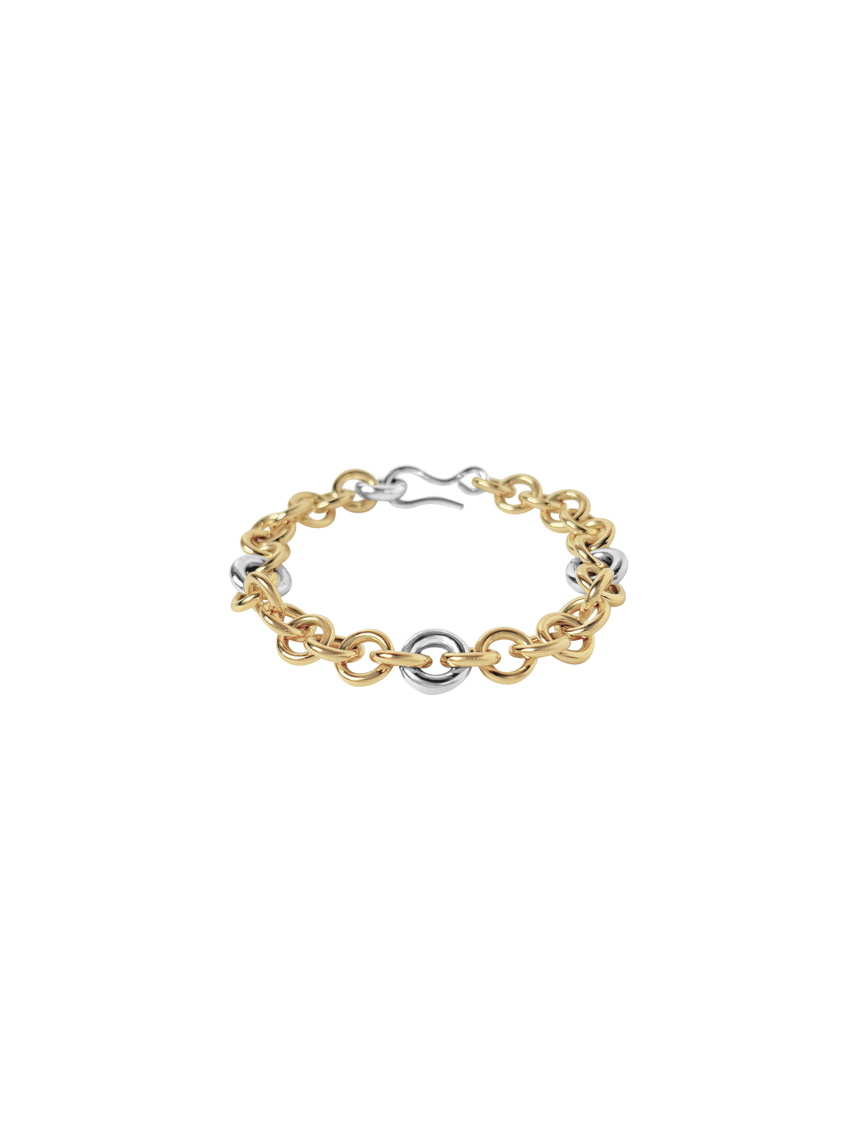 Laura Lombardi Two Tone Maglia Bracelet