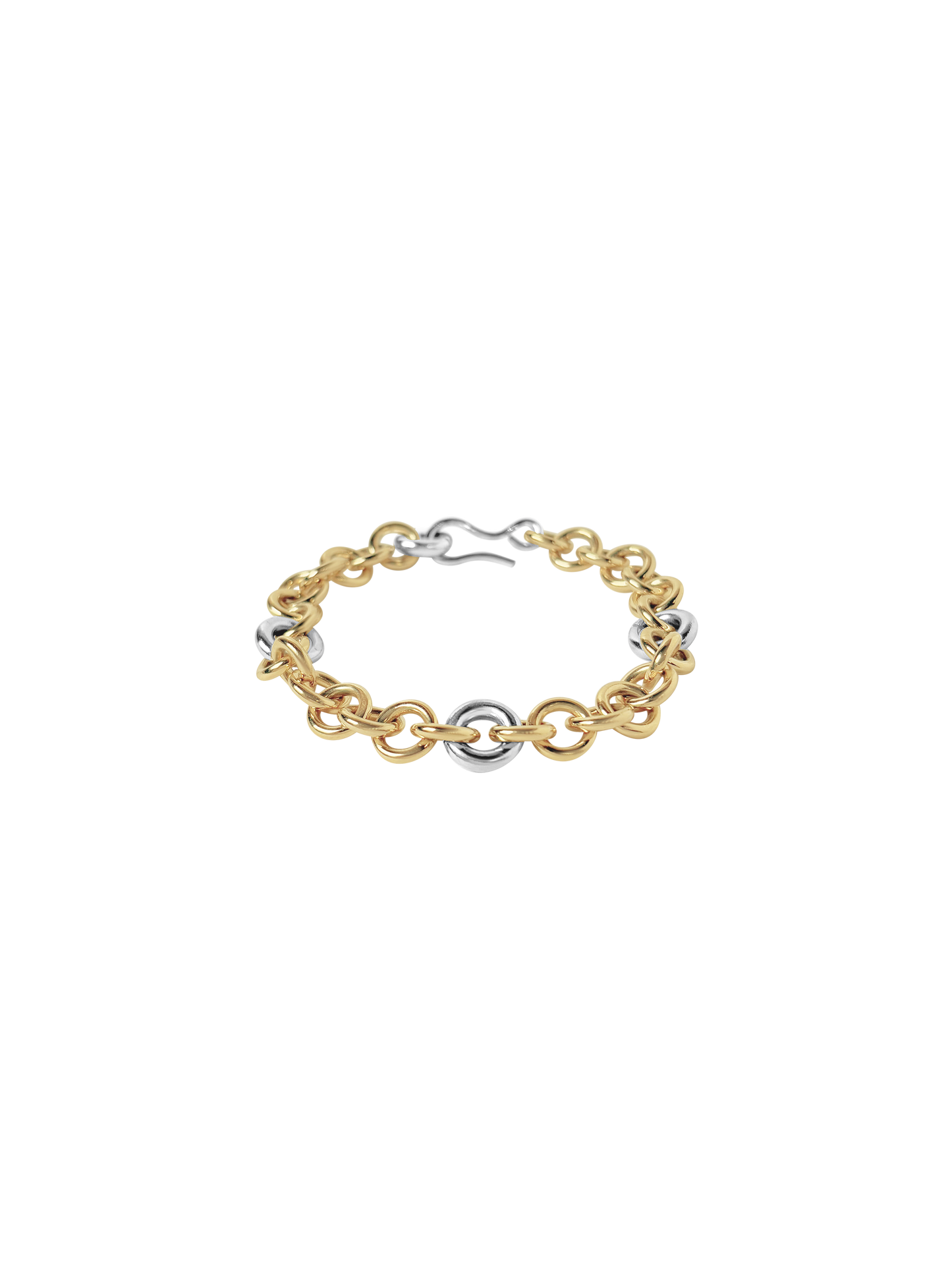 Laura Lombardi Two Tone Maglia Bracelet