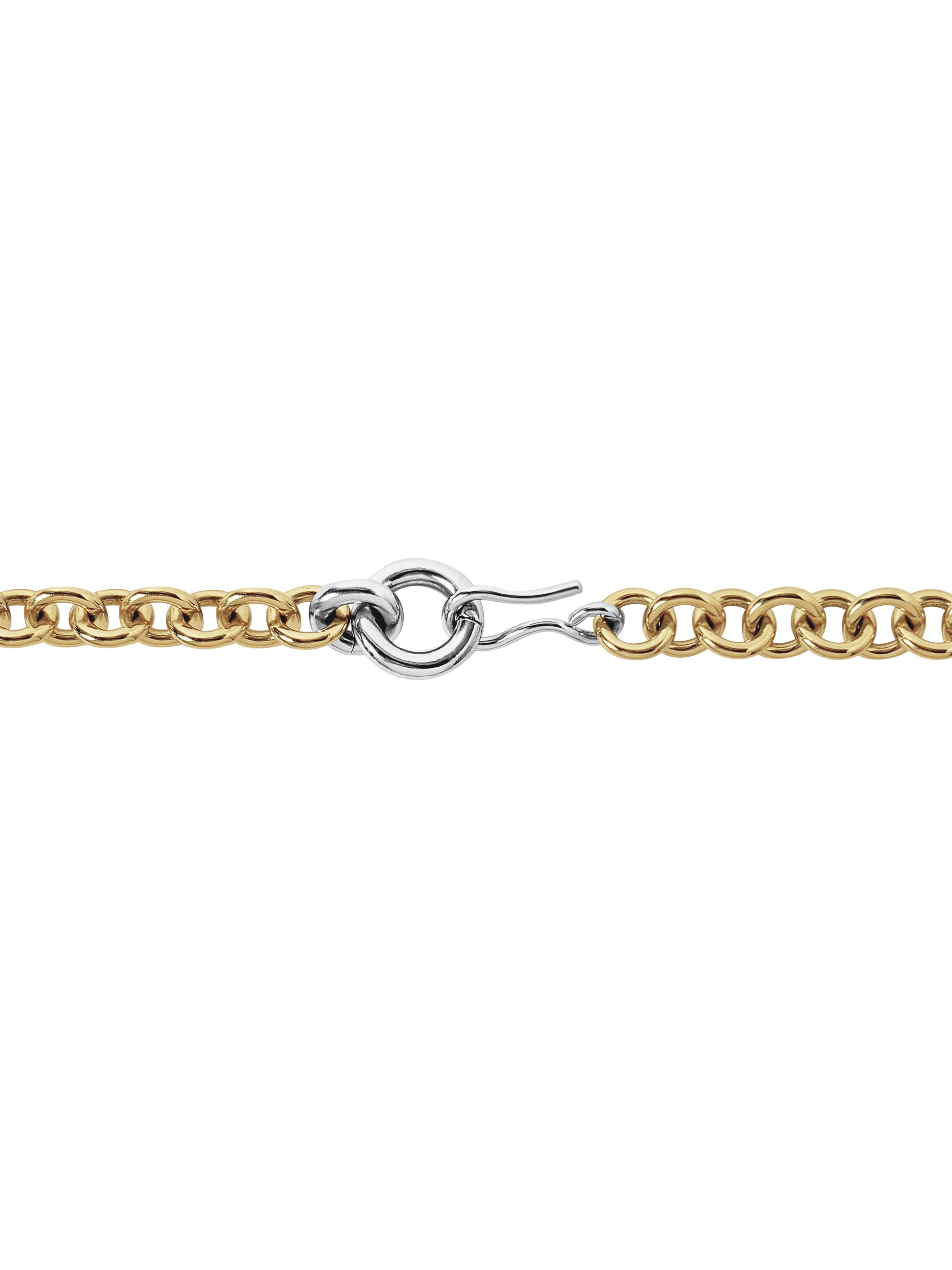 Laura Lombardi Two Tone Maglia Bracelet Clasp