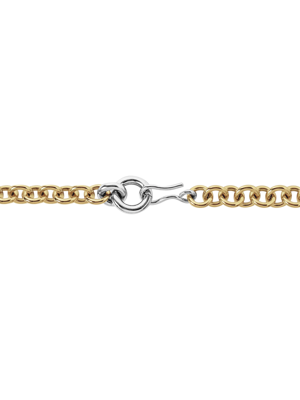 Laura Lombardi Two Tone Maglia Bracelet Clasp