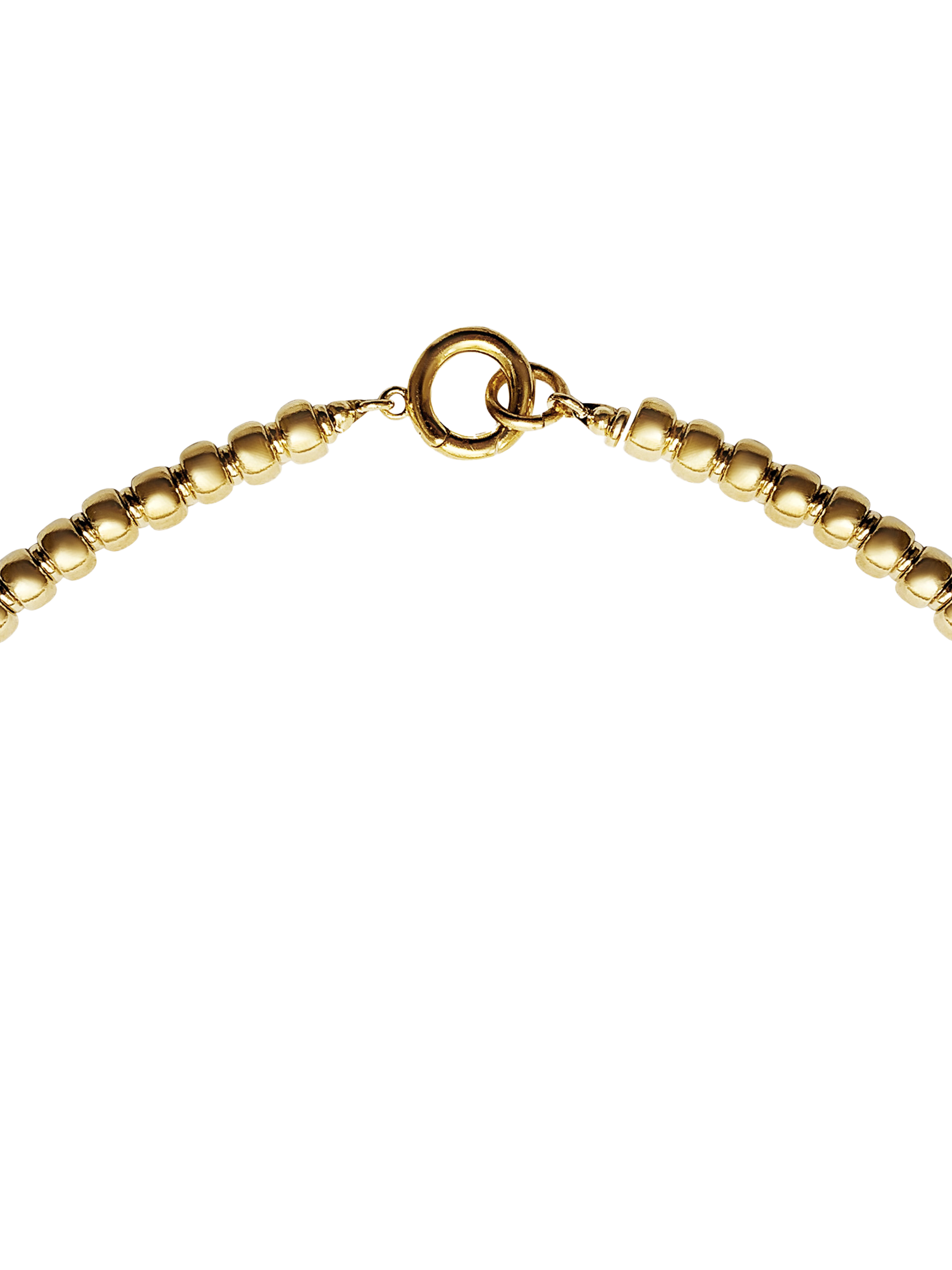 Laura Lombardi gold Maremma Necklace clasp