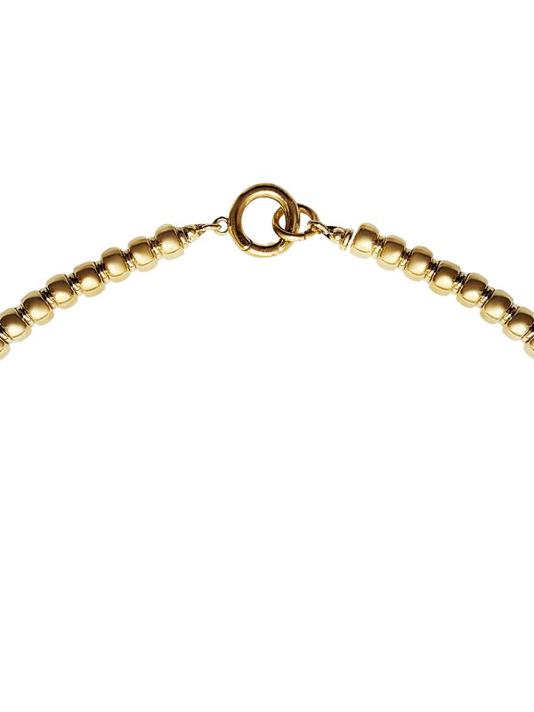 Laura Lombardi gold Maremma Necklace clasp