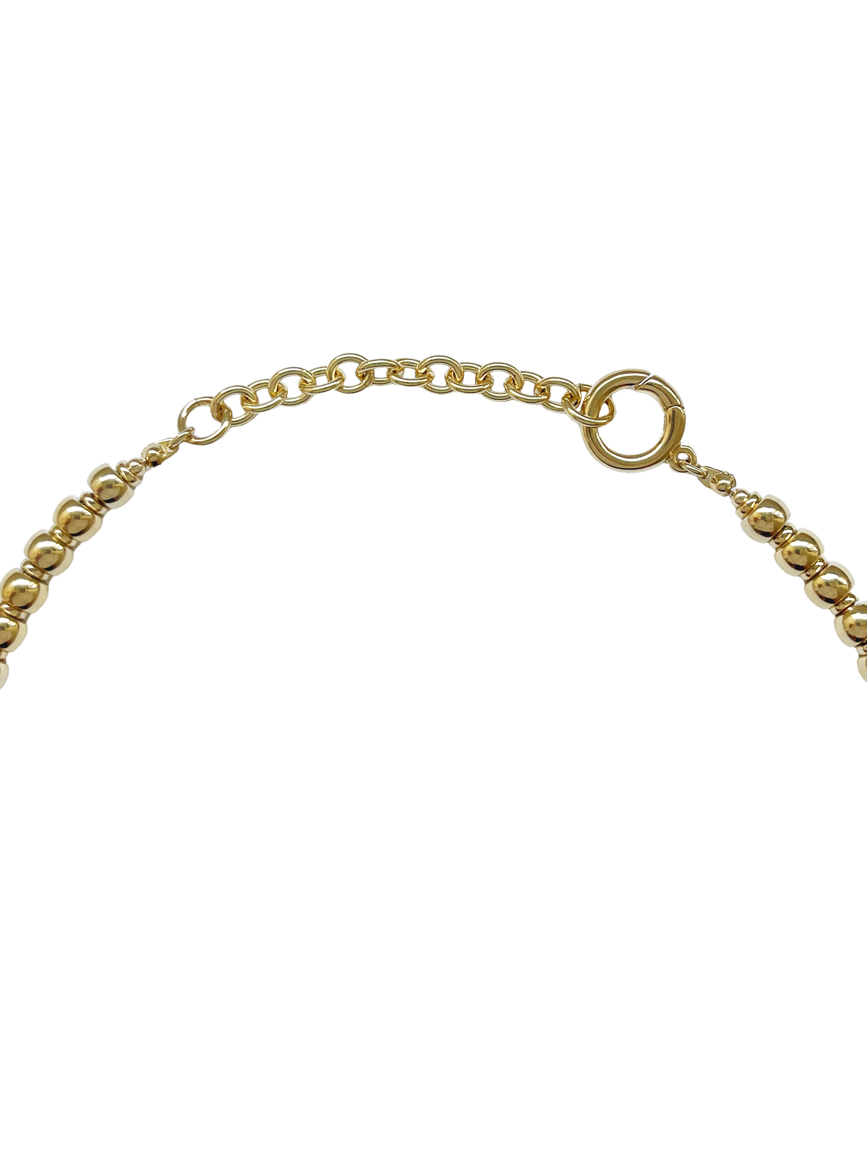 Laura Lombardi gold Maremma Necklace clasp with extender