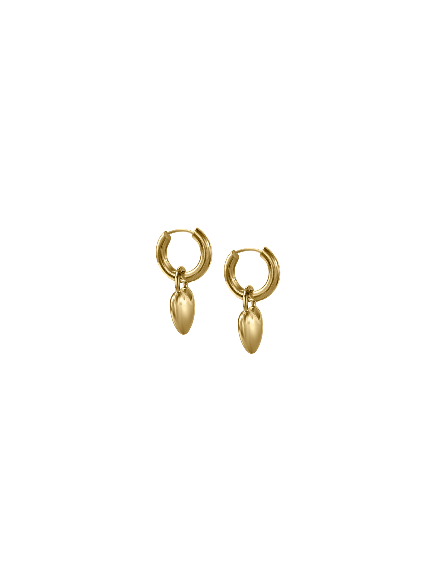 Laura Lombardi gold Mini Amorina Earrings