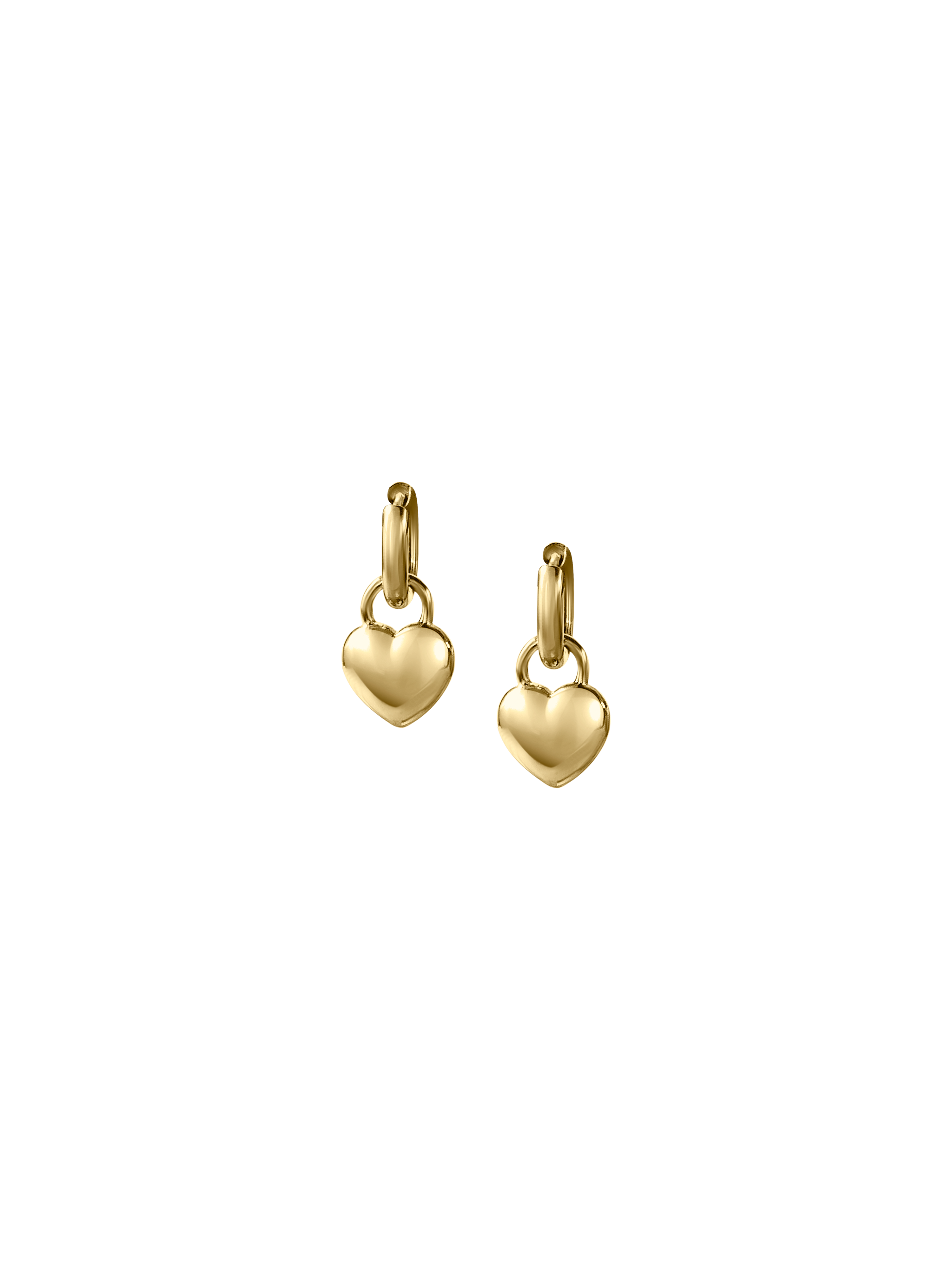 Laura Lombardi gold Mini Amorina Earrings