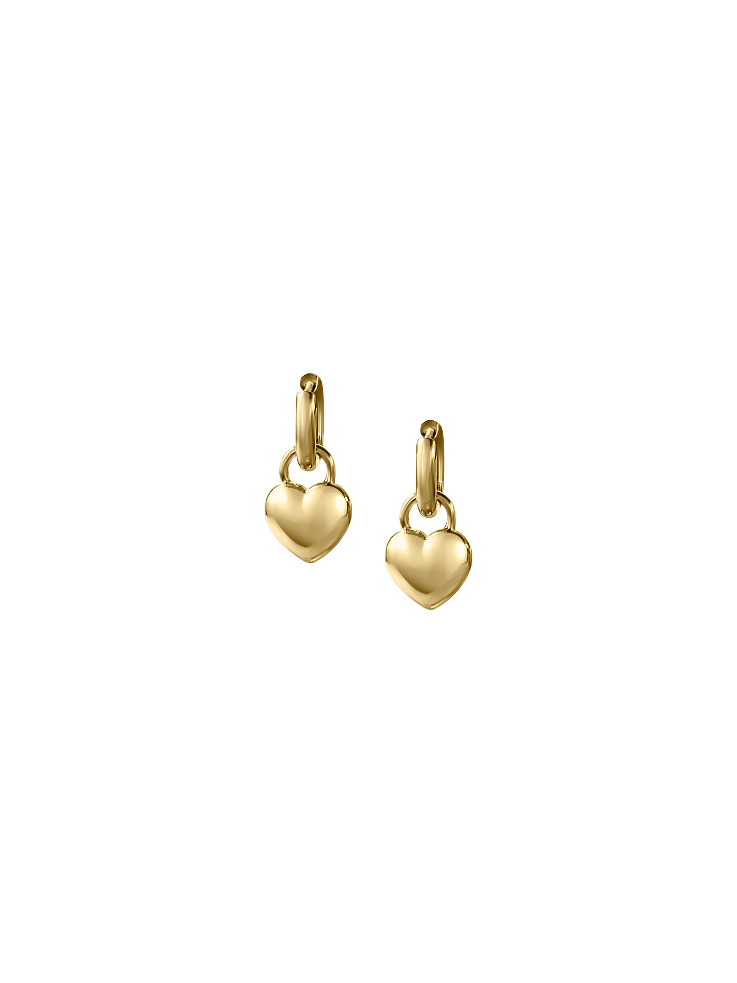 Laura Lombardi gold Mini Amorina Earrings