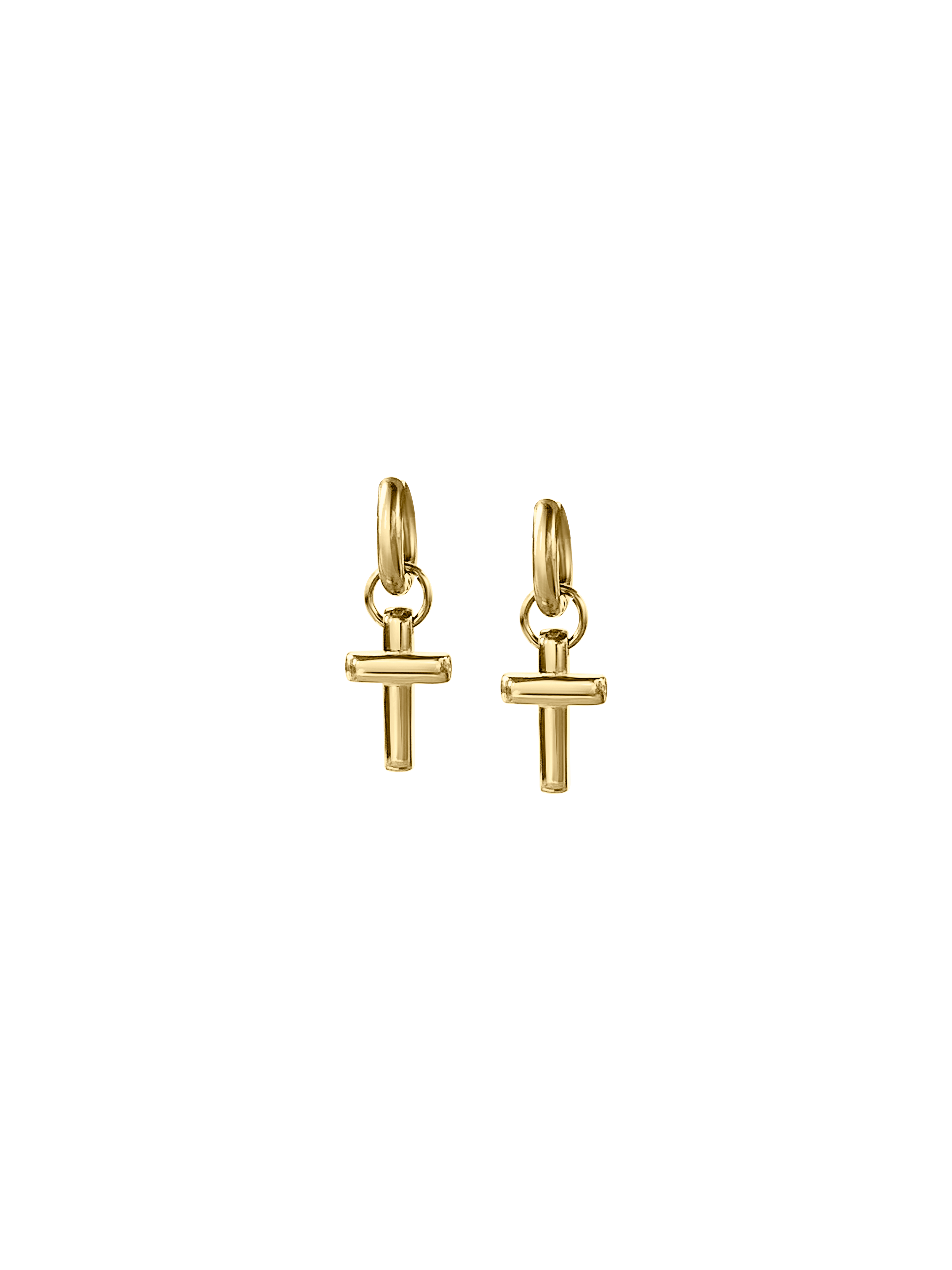 Laura Lombardi gold Mini Cecilia Earrings