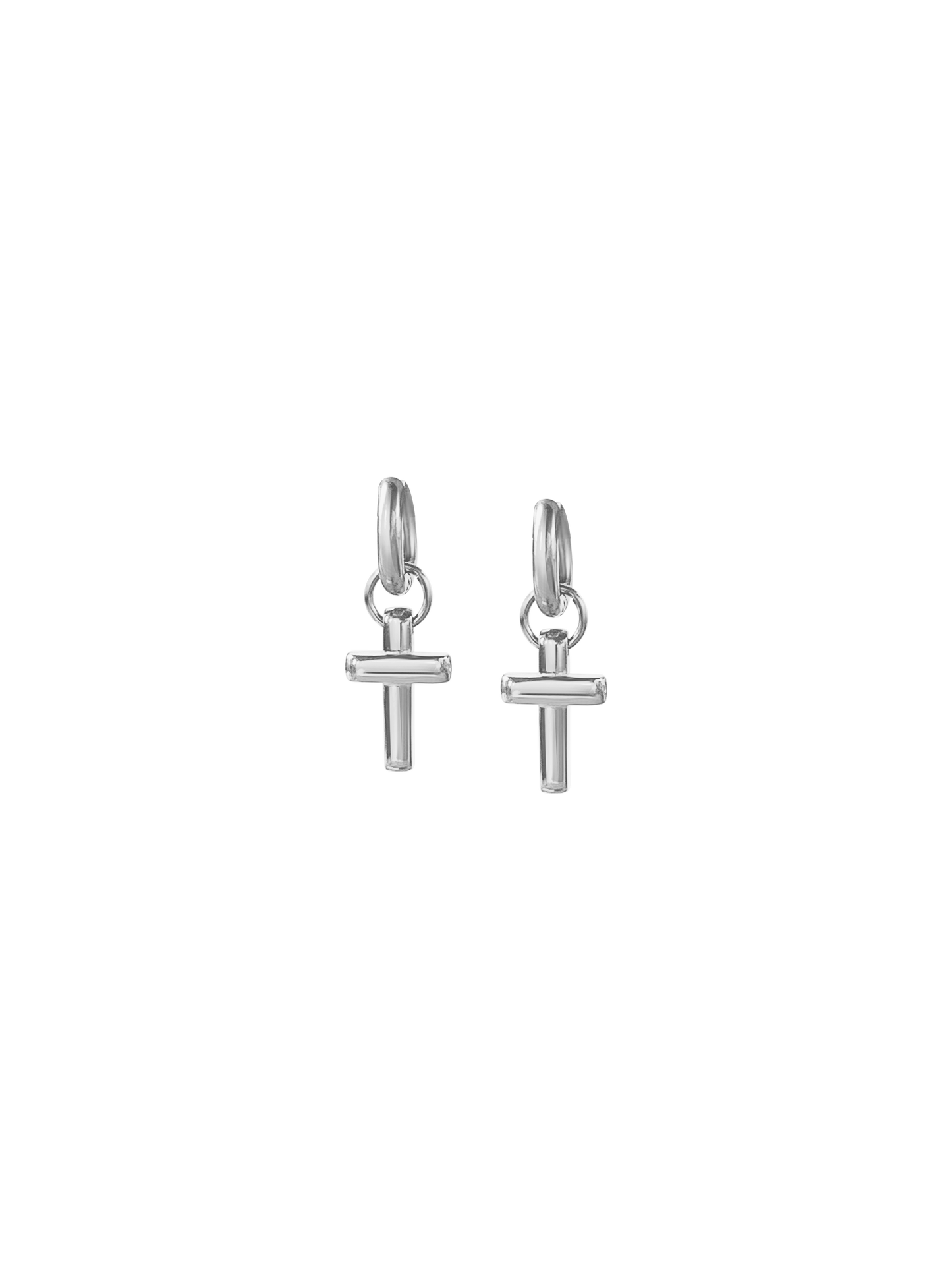 Laura Lombardi Silver Mini Cecilia Earrings