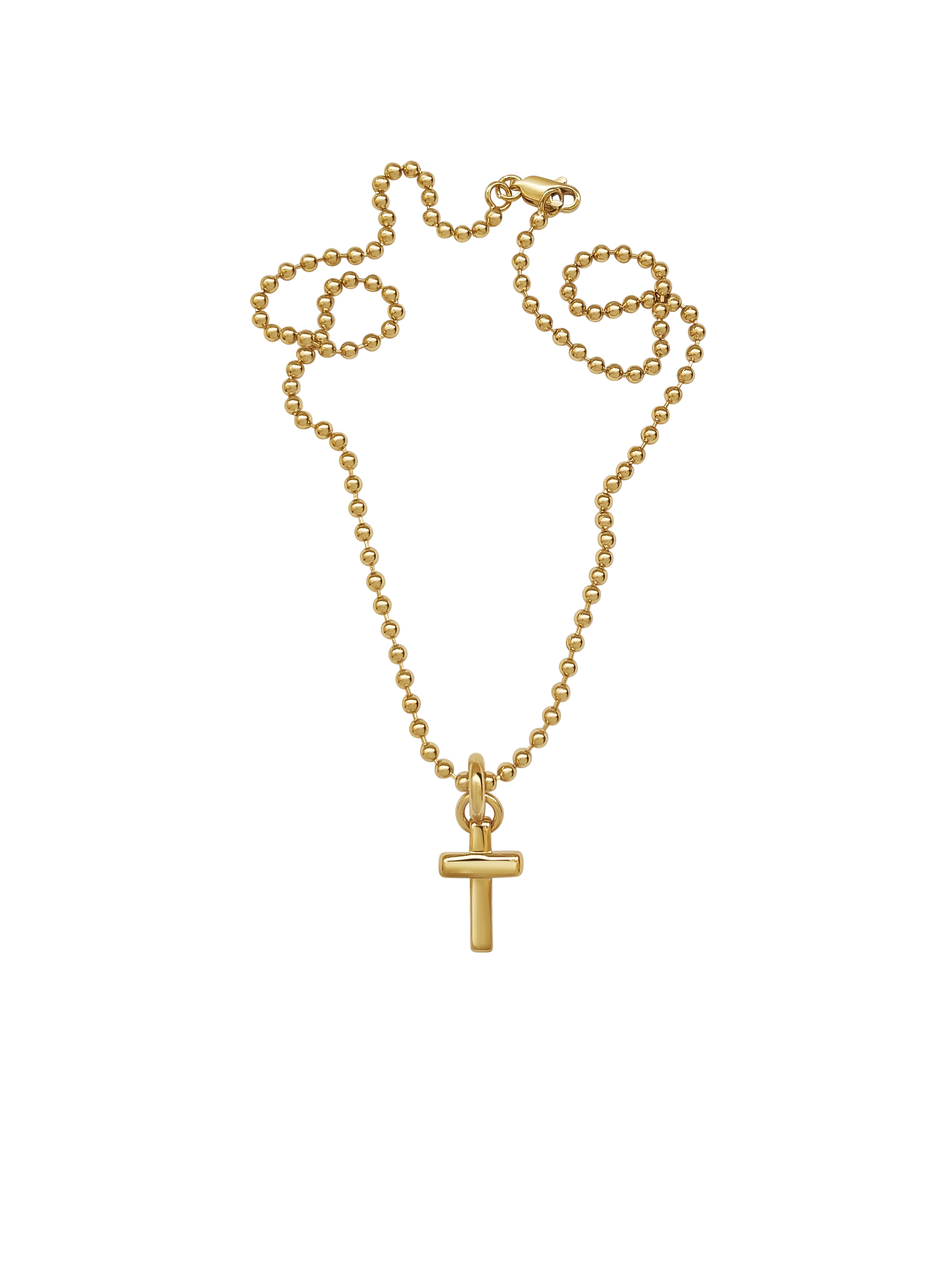 Laura Lombardi gold Mini Cecilia Pendant