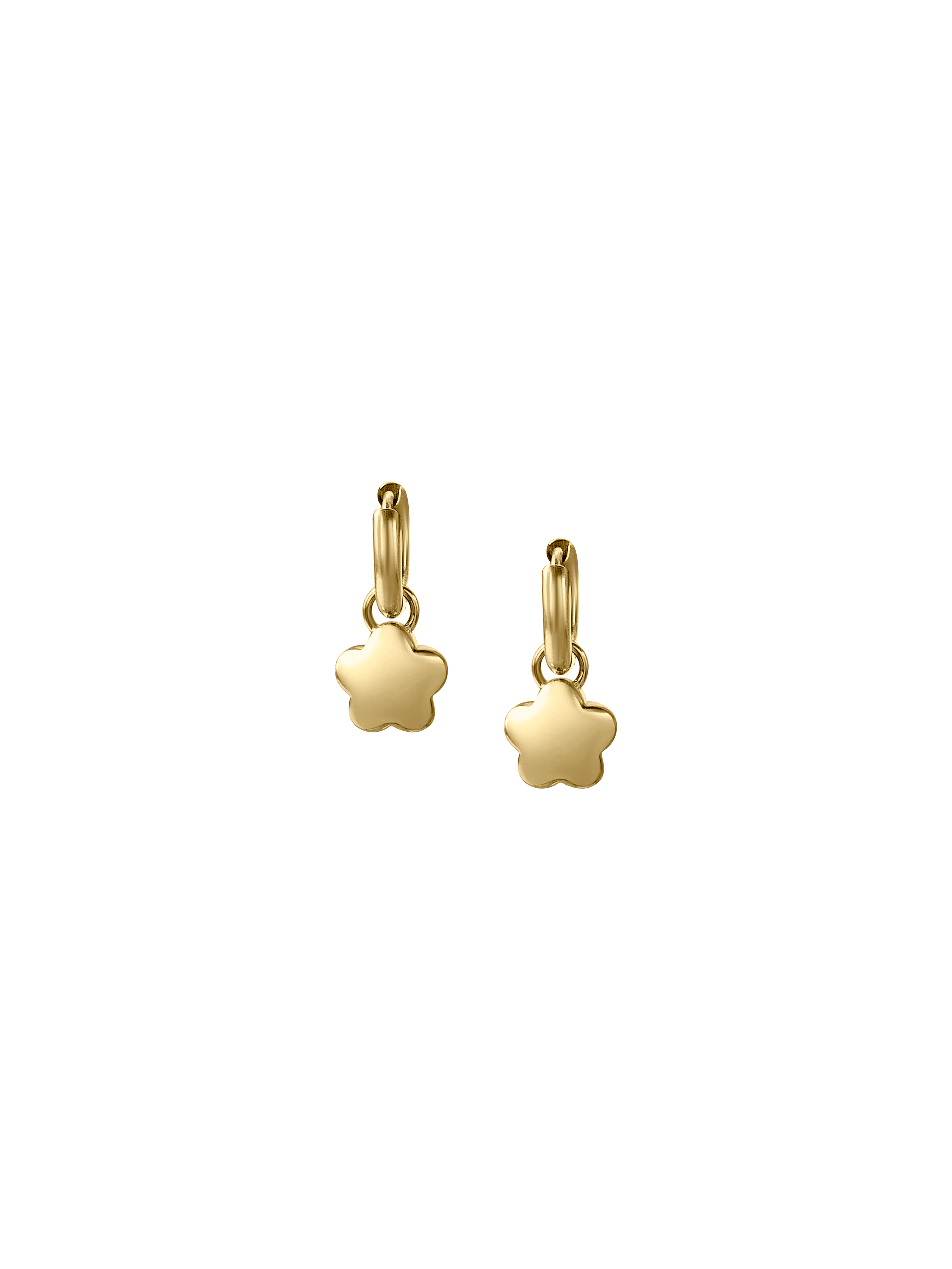 Laura Lombardi gold Mini Fiorella Earrings