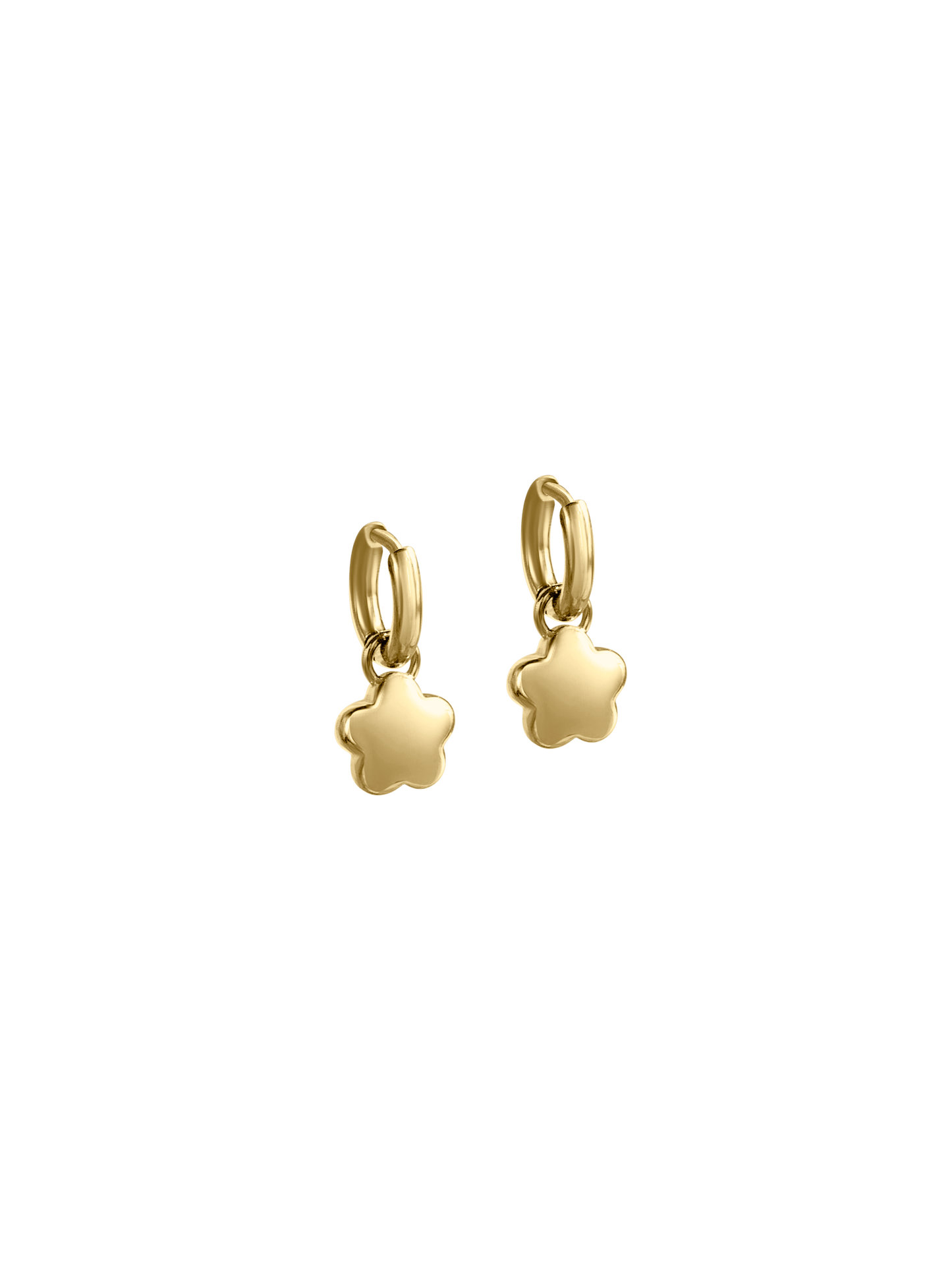 Laura Lombardi gold Mini Fiorella Earrings