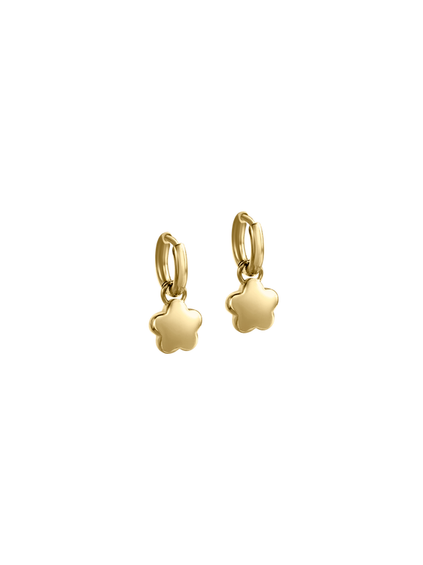 Laura Lombardi gold Mini Fiorella Earrings