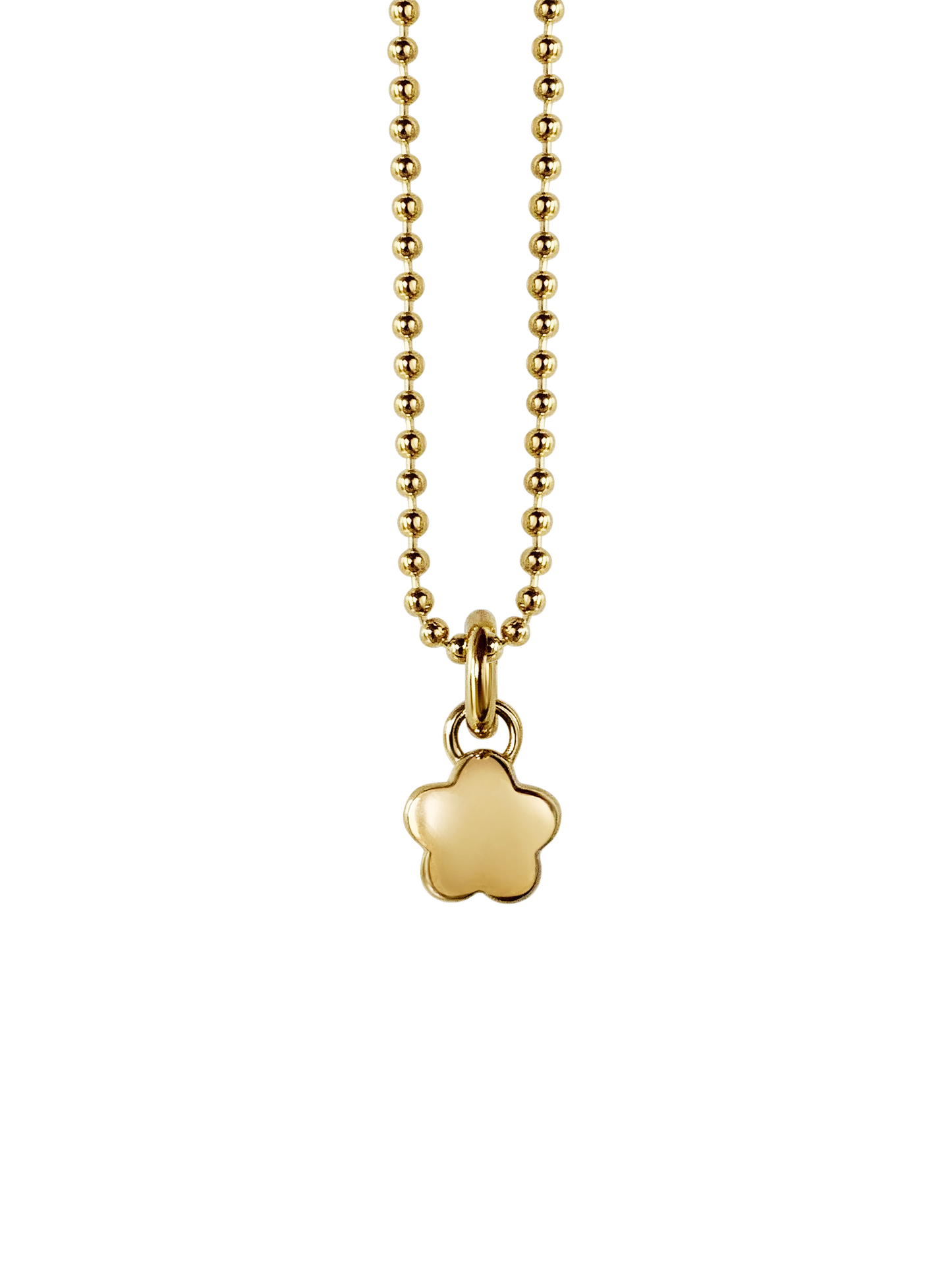 Laura Lombardi gold Mini Fiorella Pendant