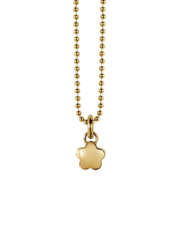 Laura Lombardi gold Mini Fiorella Pendant