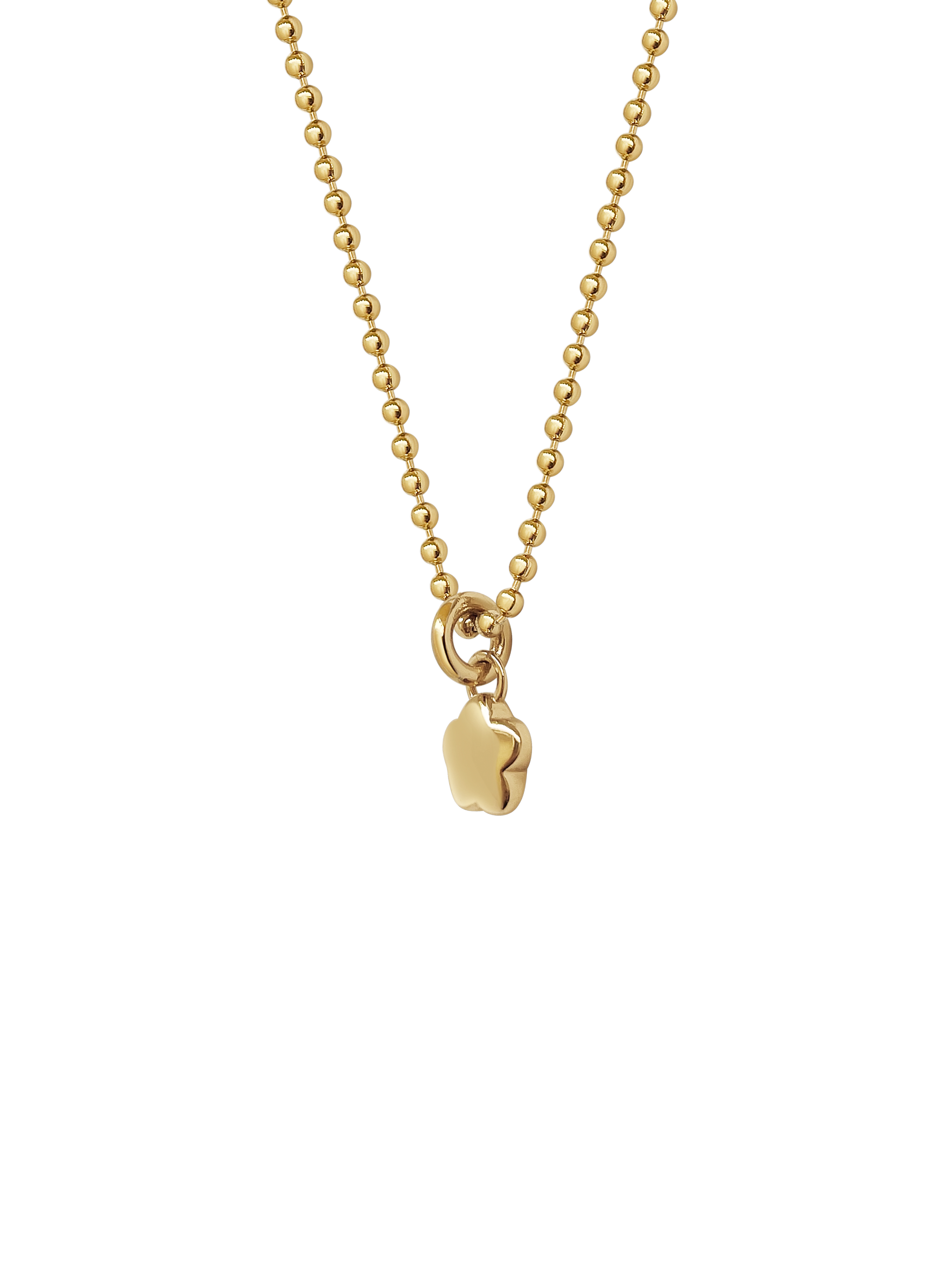 Laura Lombardi gold Mini Fiorella Pendant