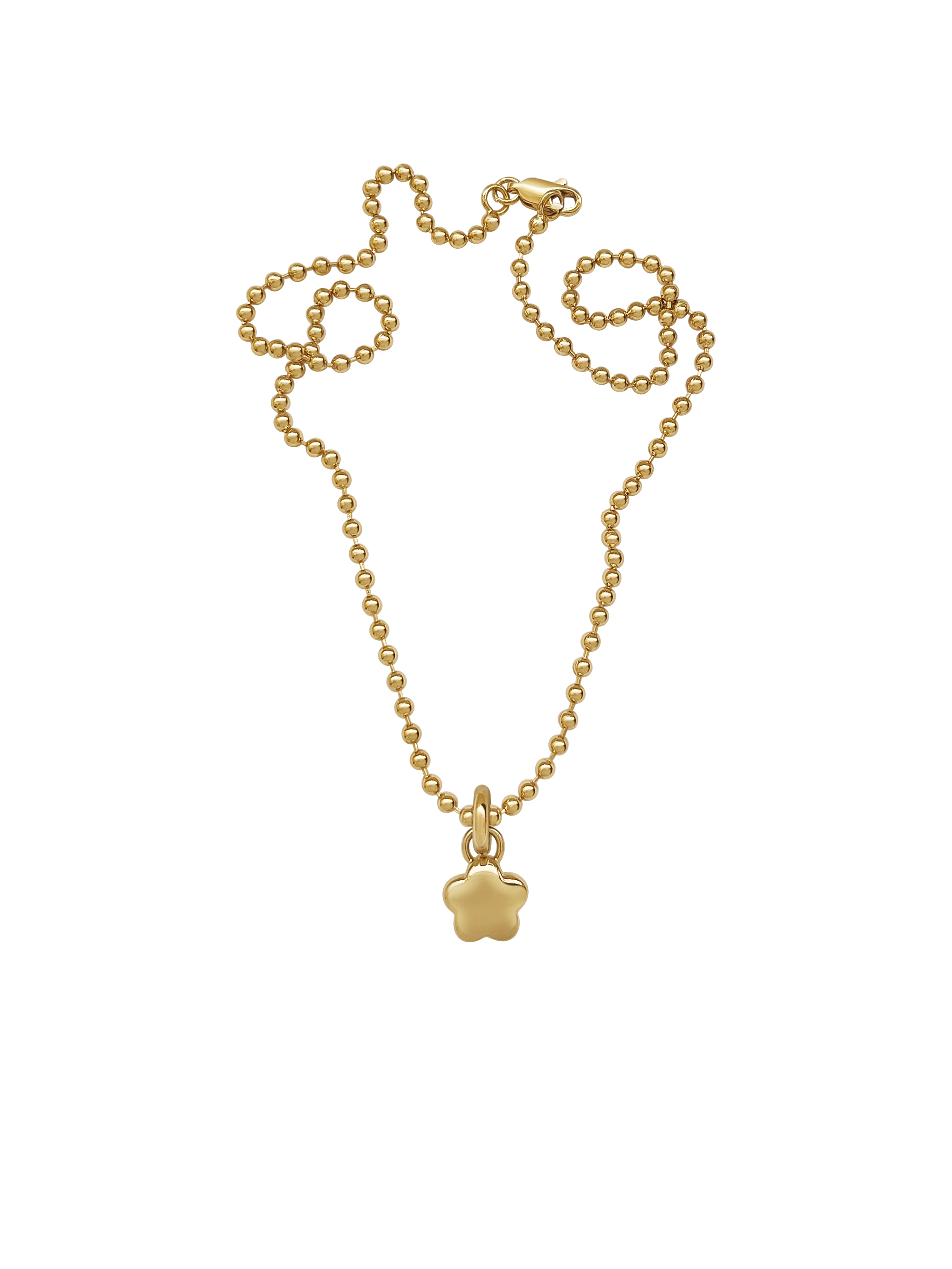 Laura Lombardi gold Mini Fiorella Pendant