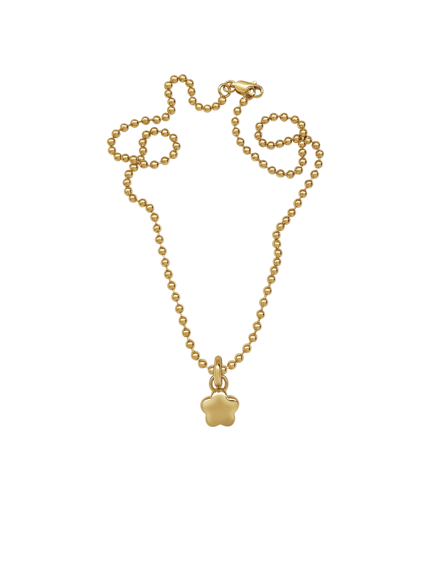 Laura Lombardi gold Mini Fiorella Pendant