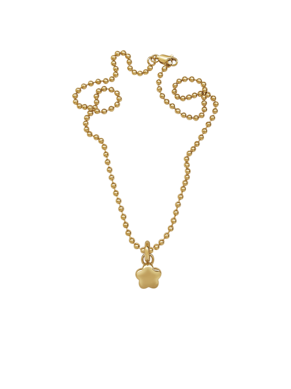 Laura Lombardi gold Mini Fiorella Pendant