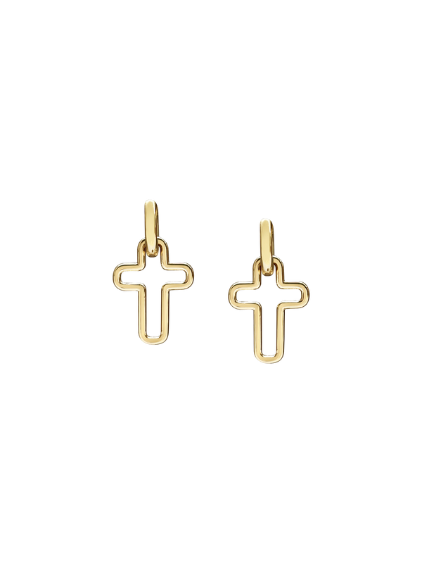 Laura Lombardi gold Mini Madda Earrings