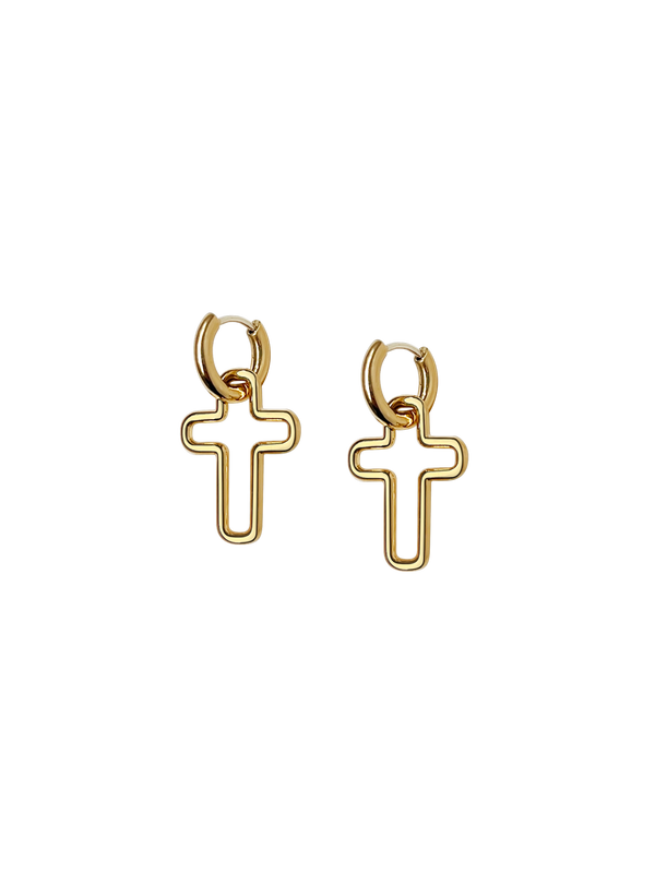 Laura Lombardi gold Mini Madda Earrings