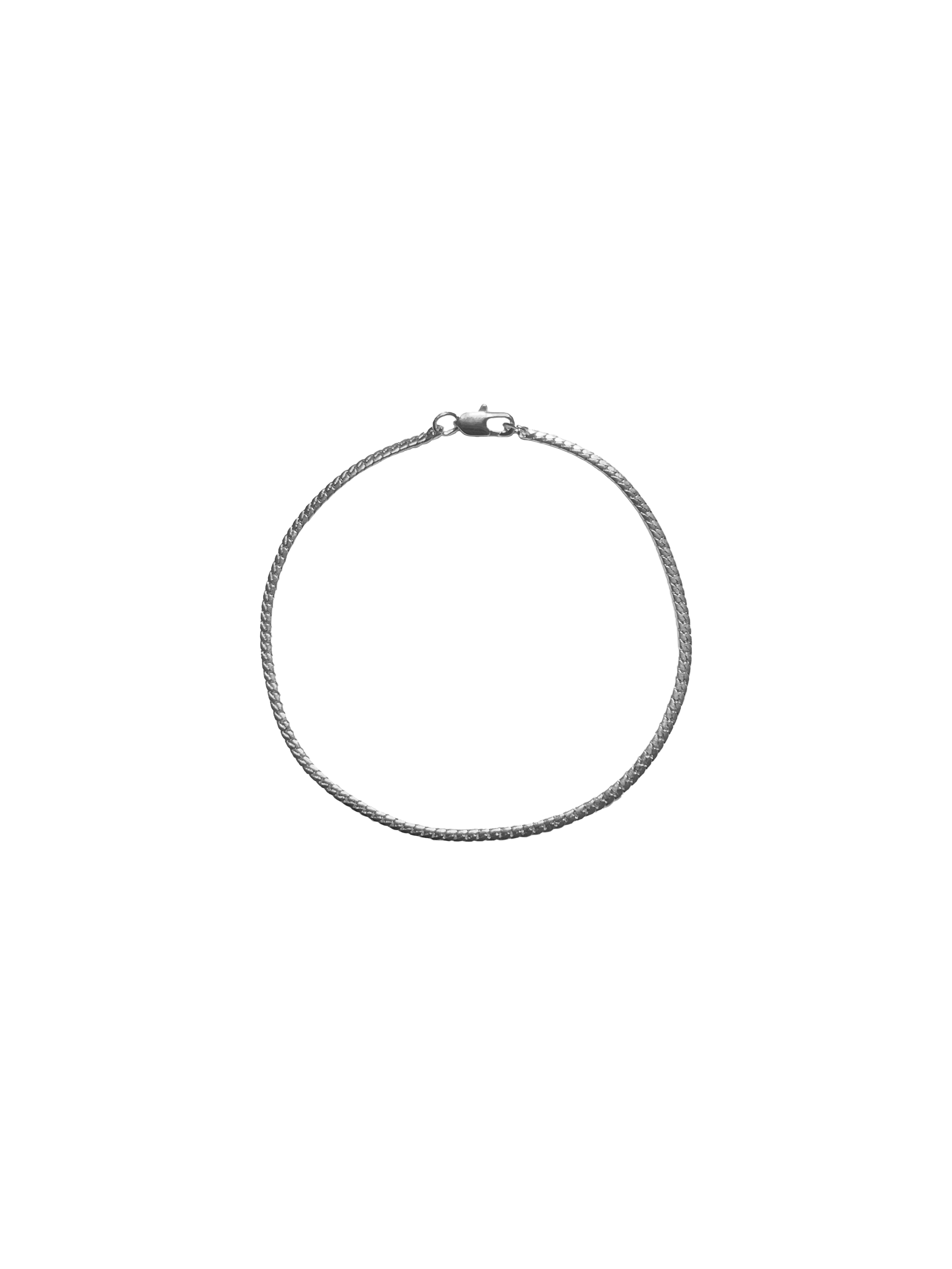 Silver Mini Omega Bracelet