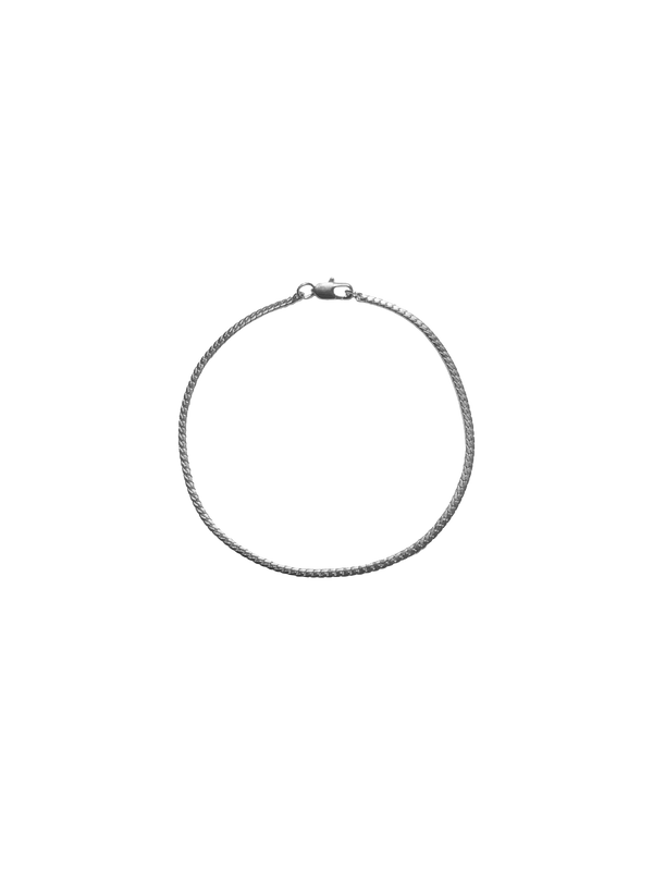 Silver Mini Omega Bracelet