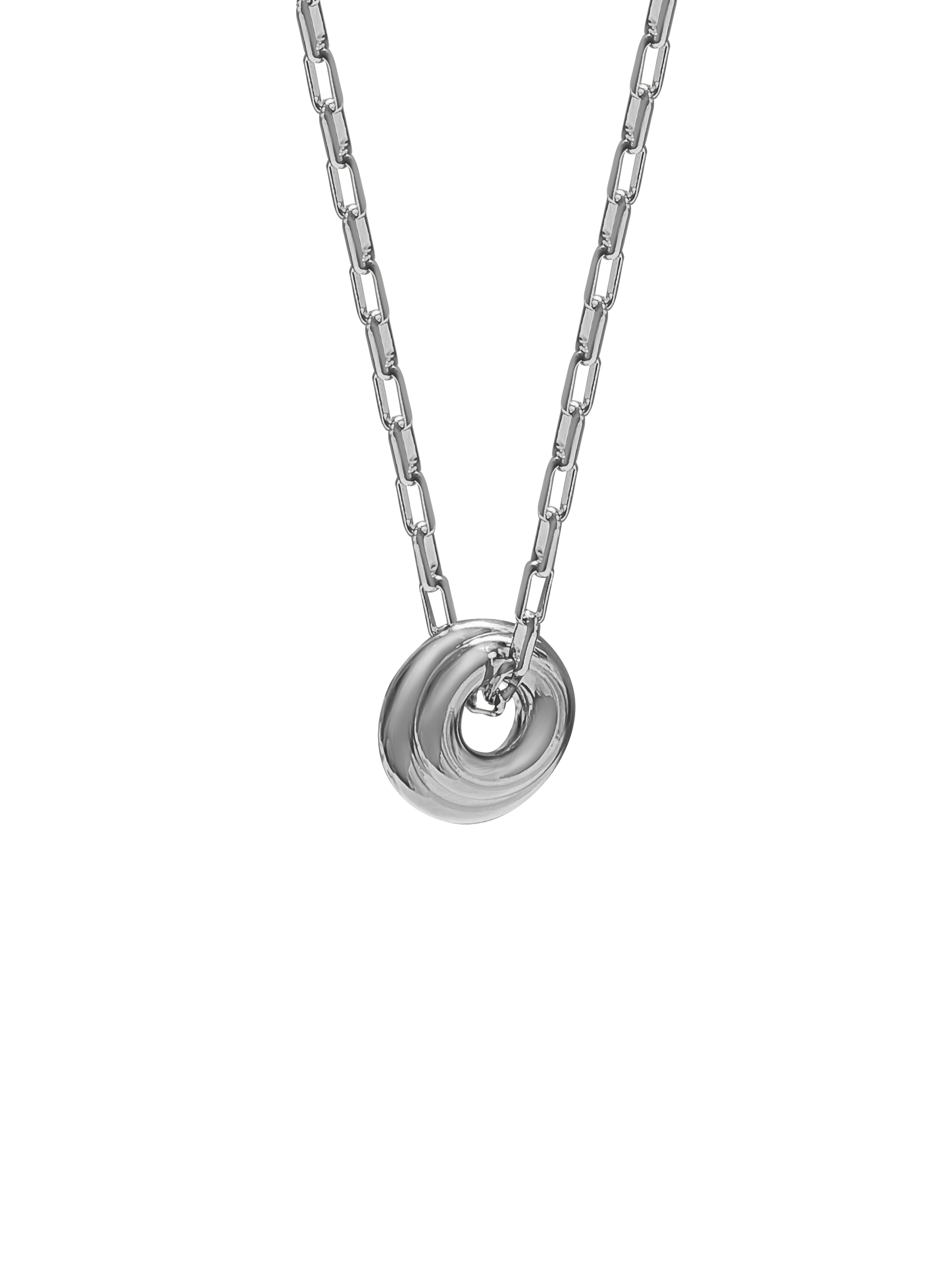 Laura Lombardi Silver Moneta Necklace