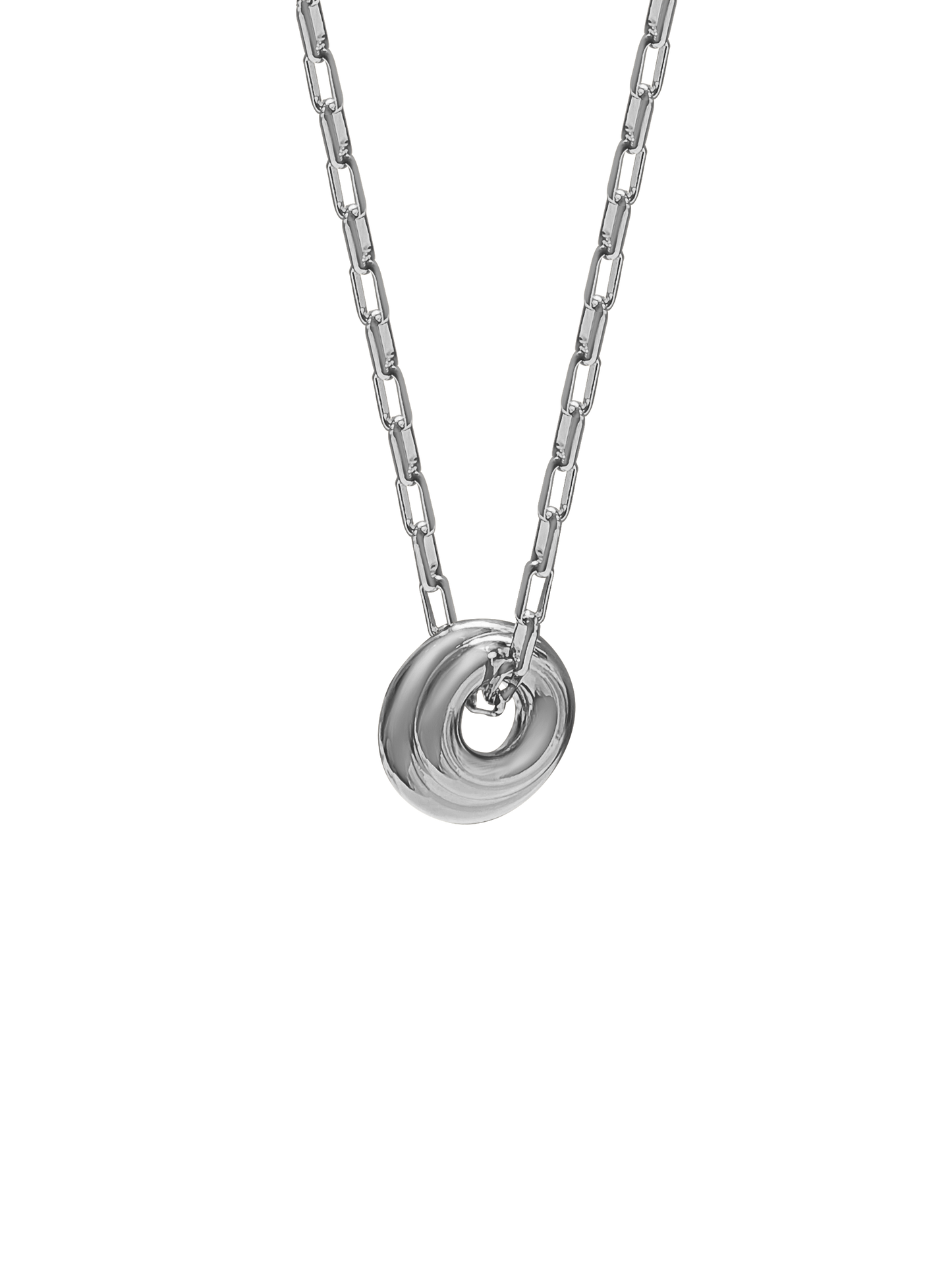 Laura Lombardi Silver Moneta Necklace