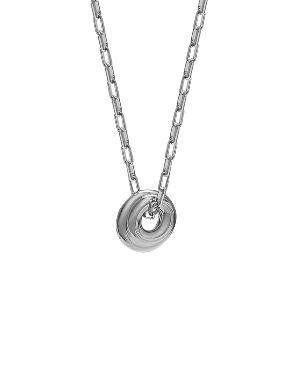 Laura Lombardi Silver Moneta Necklace