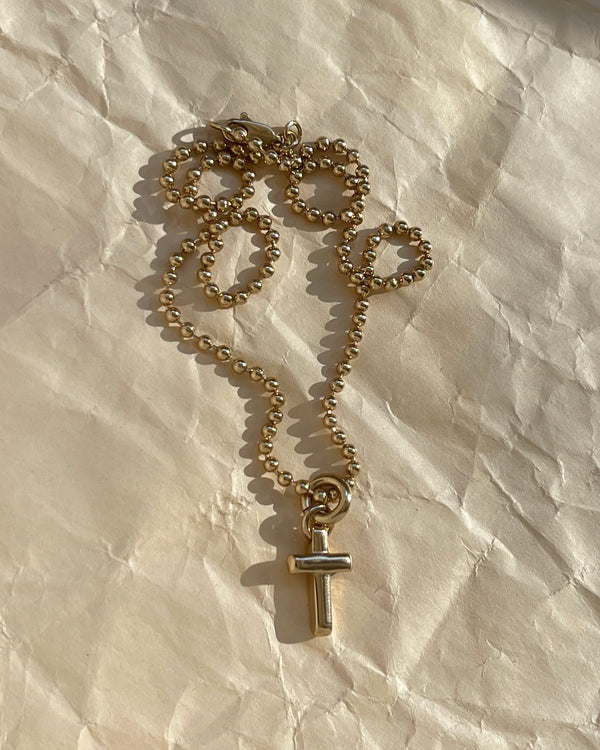 Laura Lombardi gold Mini Cecilia Pendant