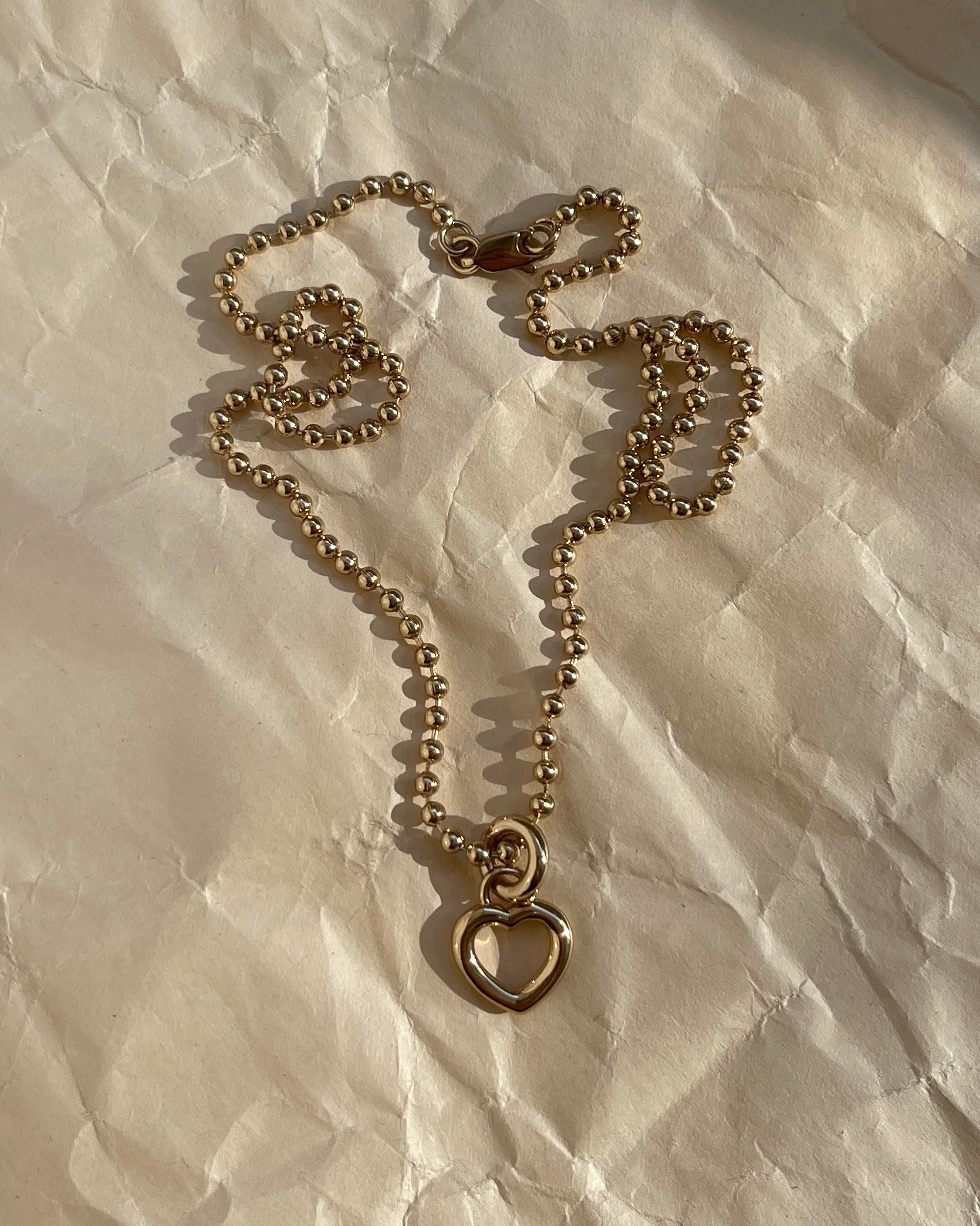 Laura Lombardi gold Mini Teresa Pendant