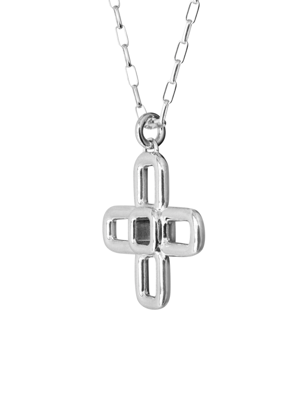 Laura Lombardi Silver Paese Pendant