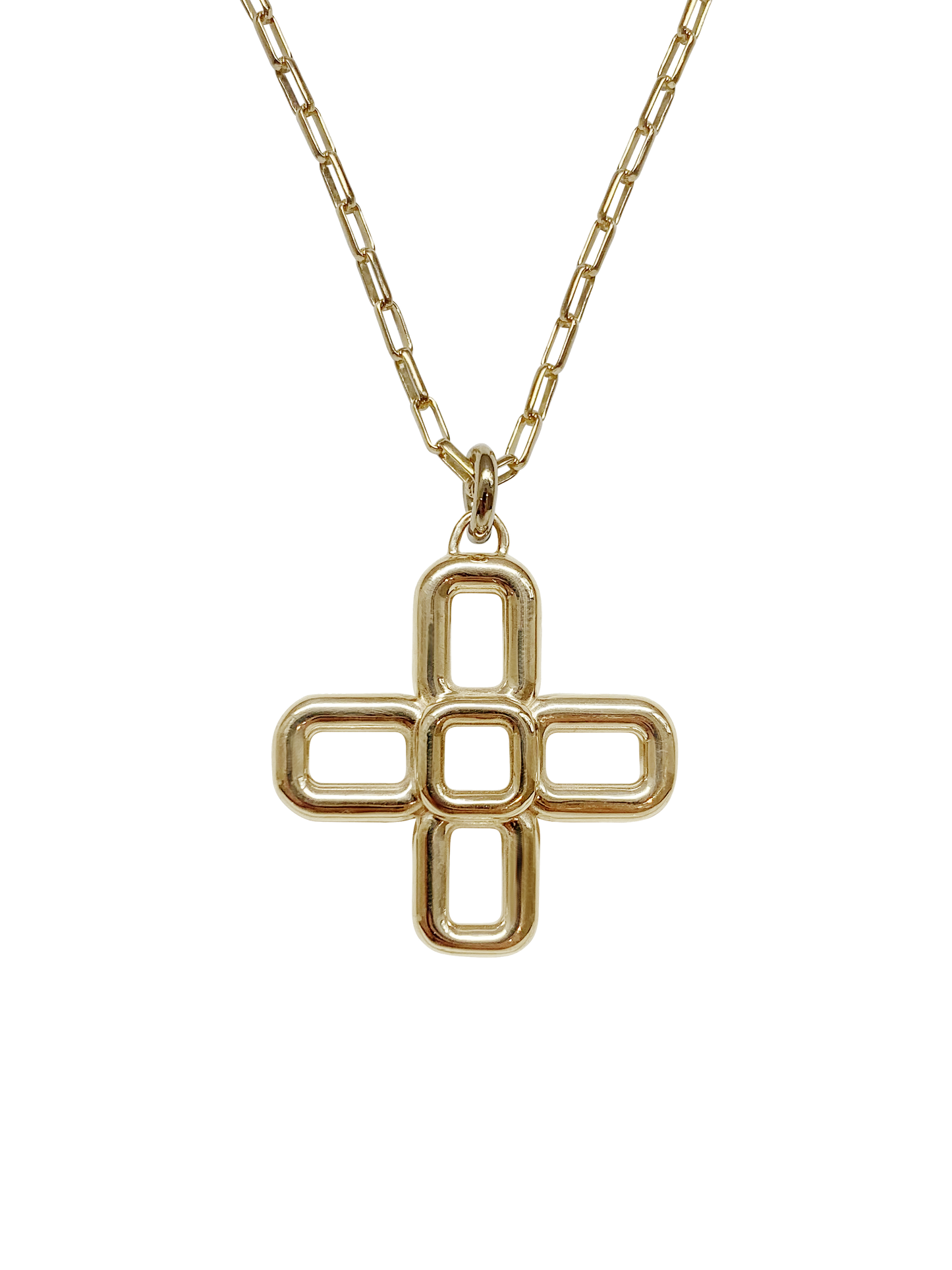 Laura Lombardi gold Paese Pendant