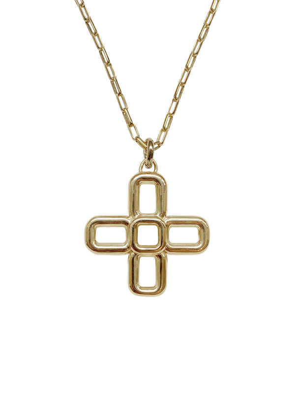 Laura Lombardi gold Paese Pendant