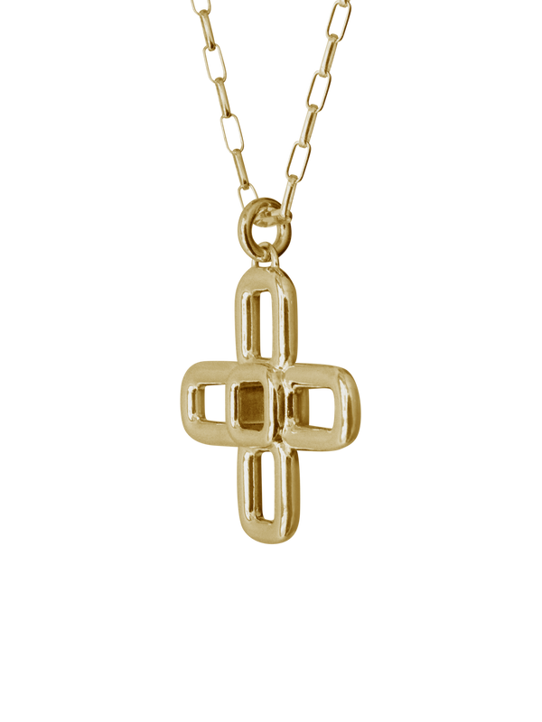 Laura Lombardi gold Paese Pendant