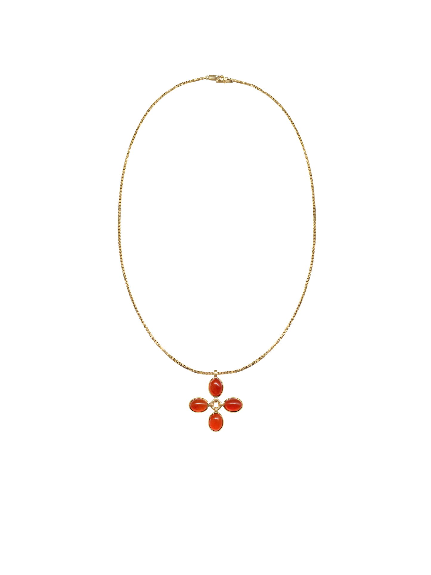 Laura Lombardi yellow gold Pastiera Pendant